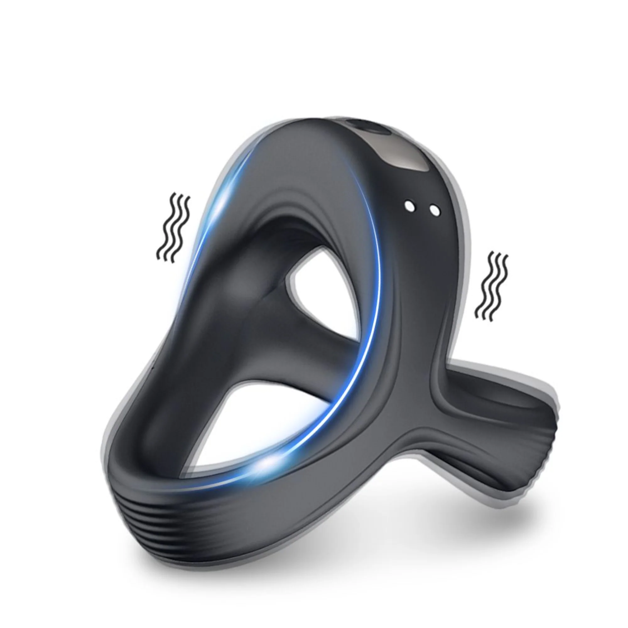 Vibrating Dual Cock Ring - Enhance Your Stamina & Amplify Your 'O's!