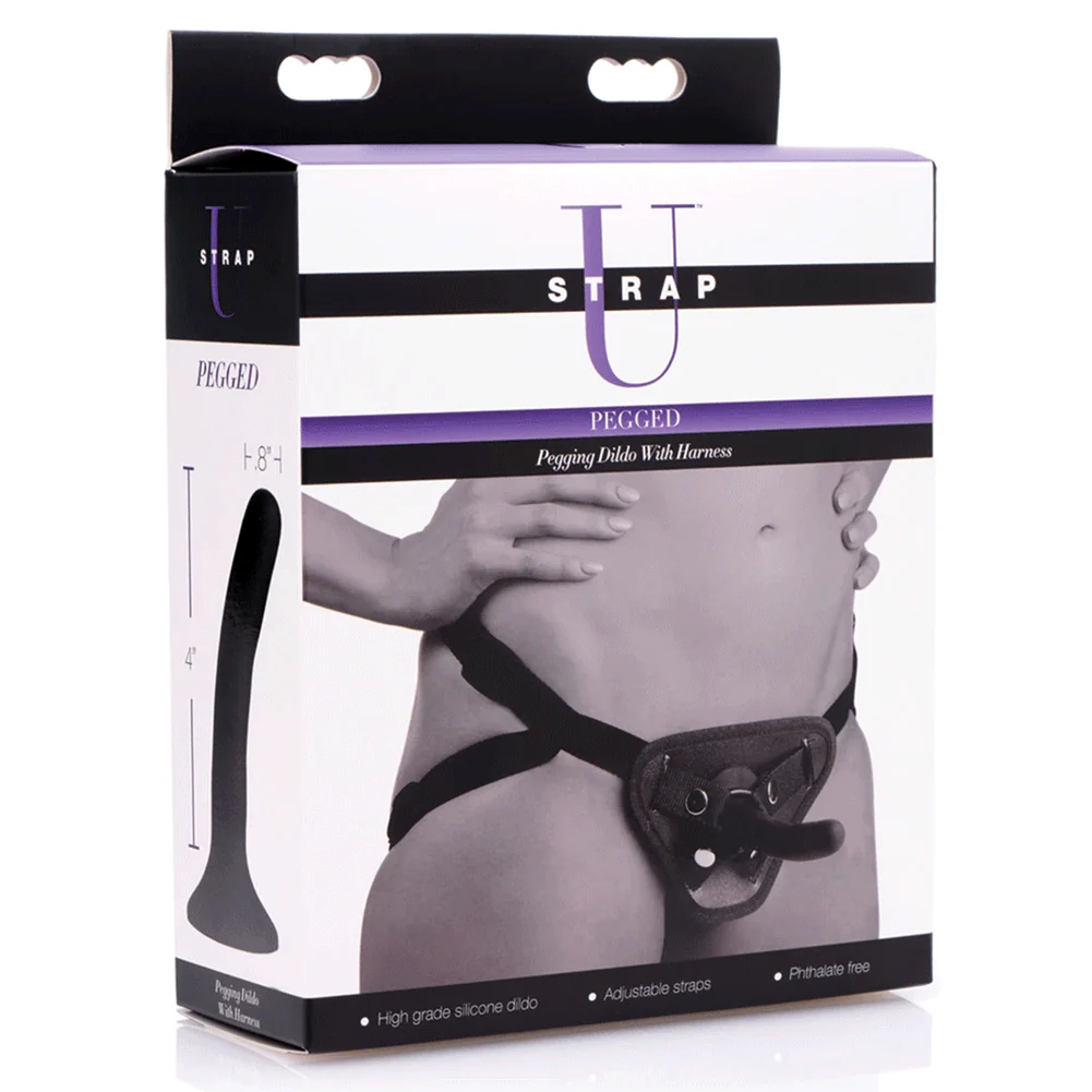 4 Inch Silicone Pegging Strap-On - Image 4