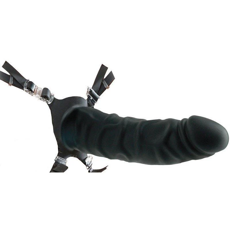 7 Inch Silicone Hollow Strap-On - Image 2