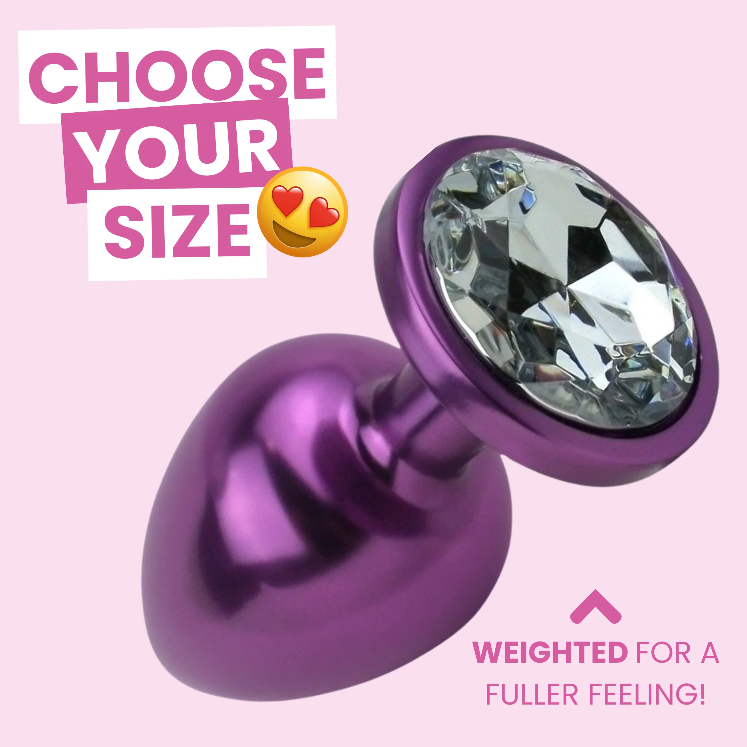 Jeweled Aluminum Anal Plug - A Beautiful Anal Toy! - Image 13