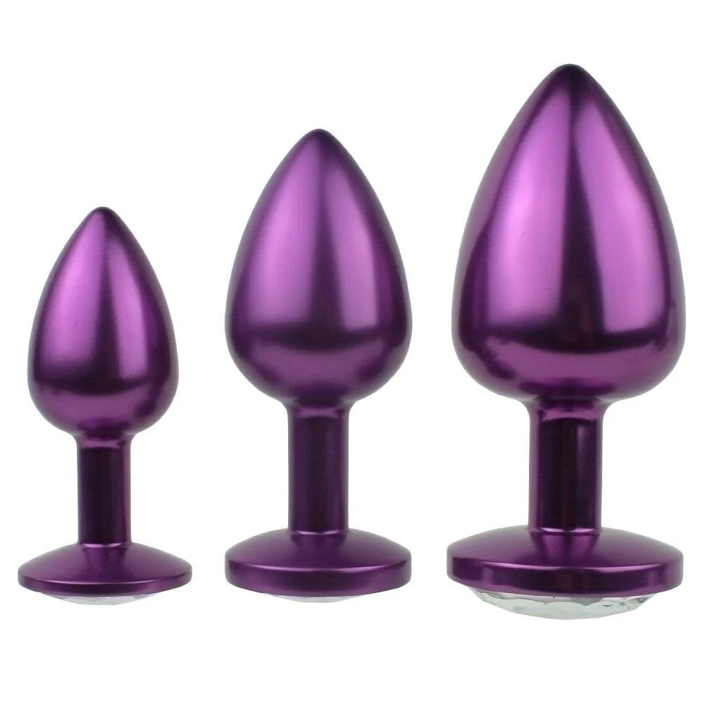 Jeweled Aluminum Anal Plug - A Beautiful Anal Toy! - Image 4