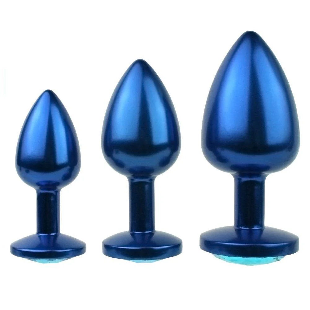 Jeweled Aluminum Anal Plug - A Beautiful Anal Toy! - Image 5
