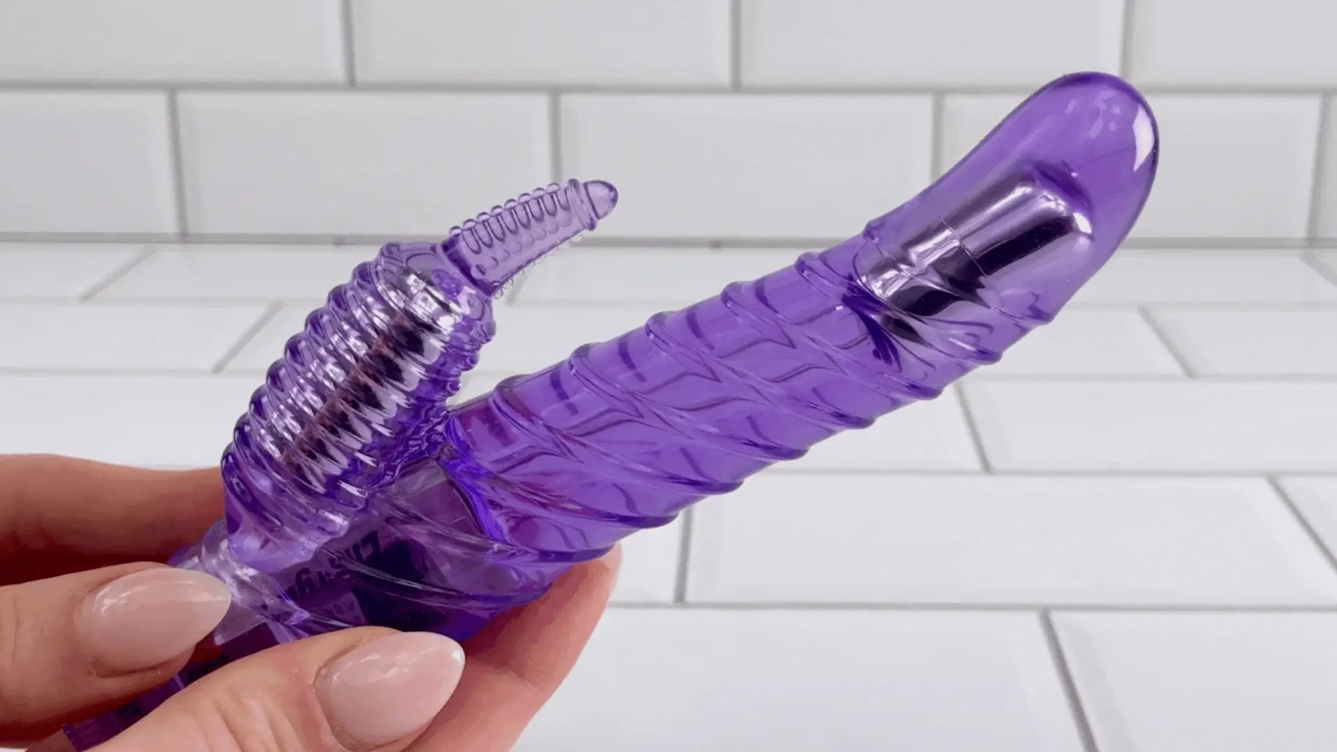 Ringed Bath-Time Dual-Action Vibe - Have Better Orgasms In The Shower! - Image 2