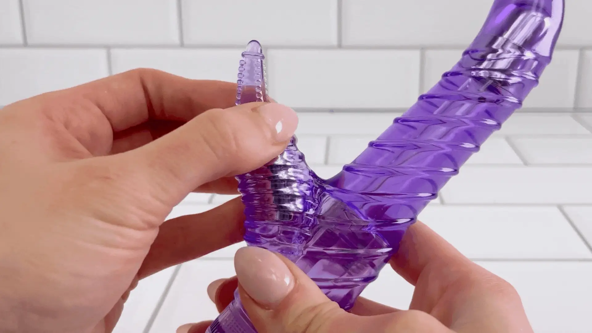 Ringed Bath-Time Dual-Action Vibe - Have Better Orgasms In The Shower! - Image 8
