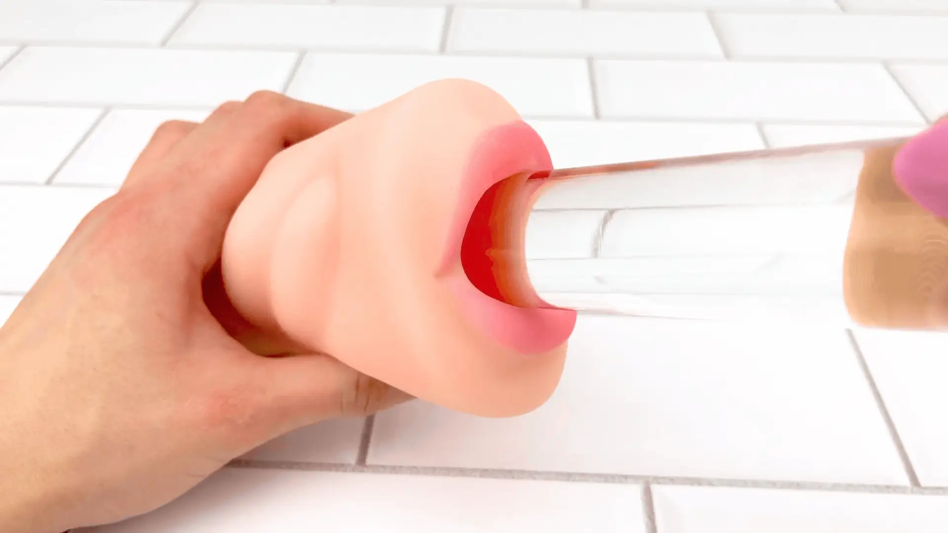 Blowjob and Pussy Dual Ended Masturbator - Realistic Sensations! - Image 4