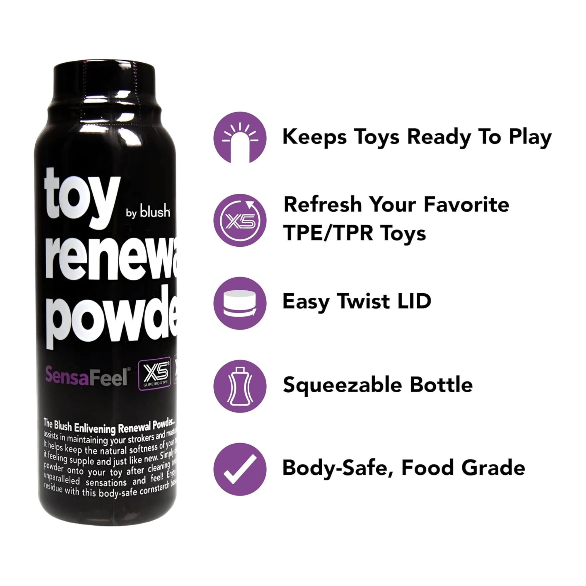 Blush Toy Renewal Powder - Keep Real-Feel Toys in Top Shape! - Image 8