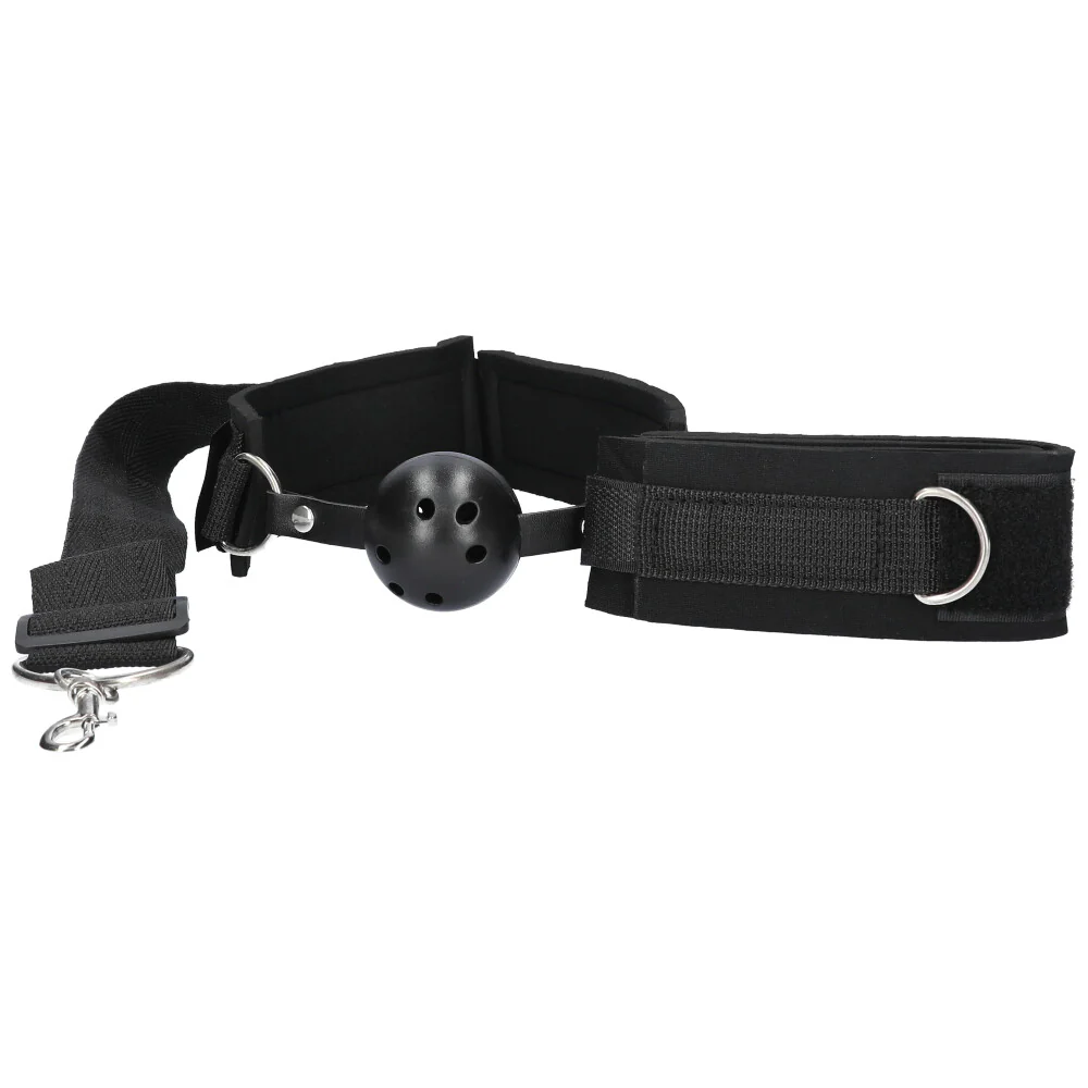 Bondage Restraints with Ball Gag and Cuffs - Image 5
