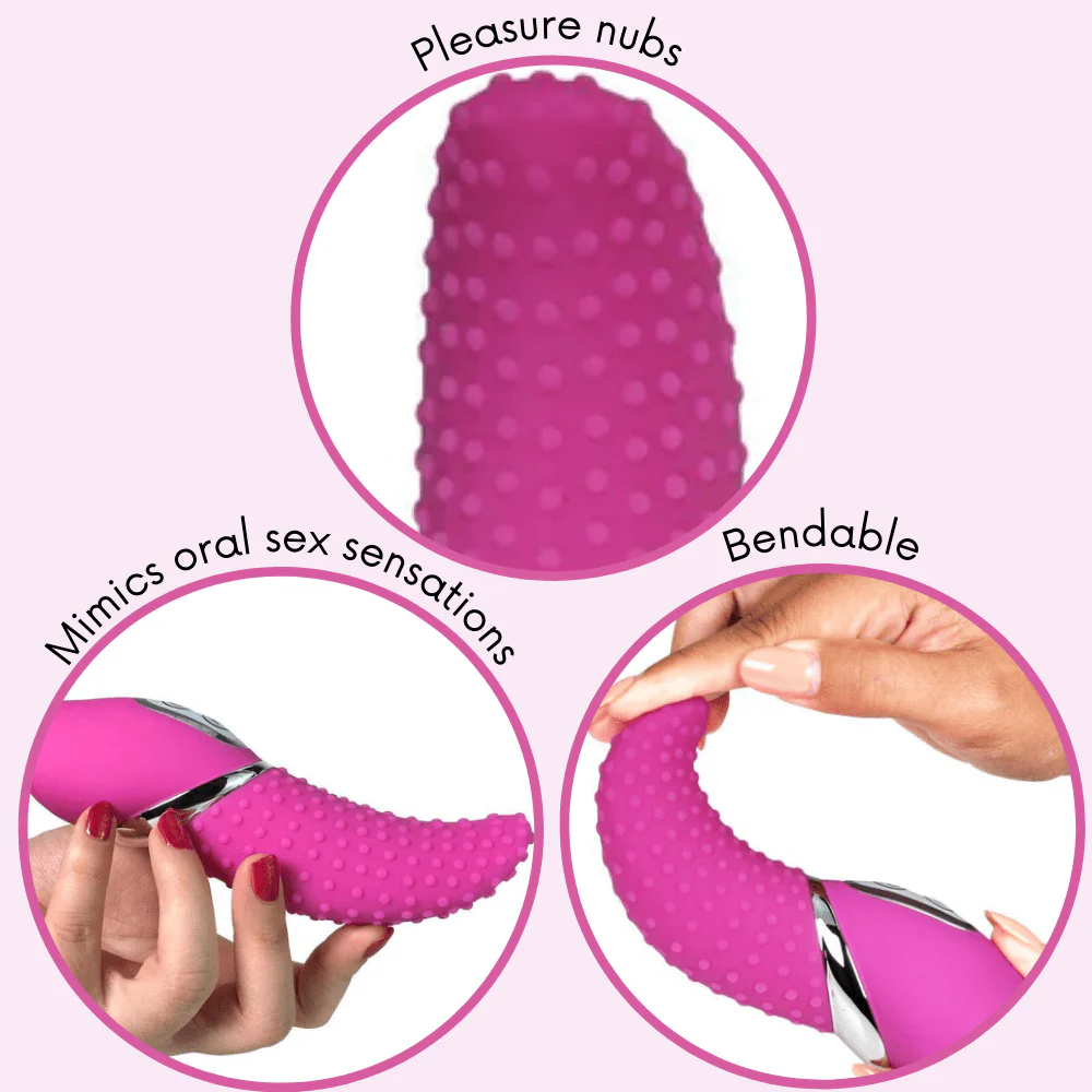 Bumpy Betty Tongue Vibe for Clitoral Stimulation - Image 6