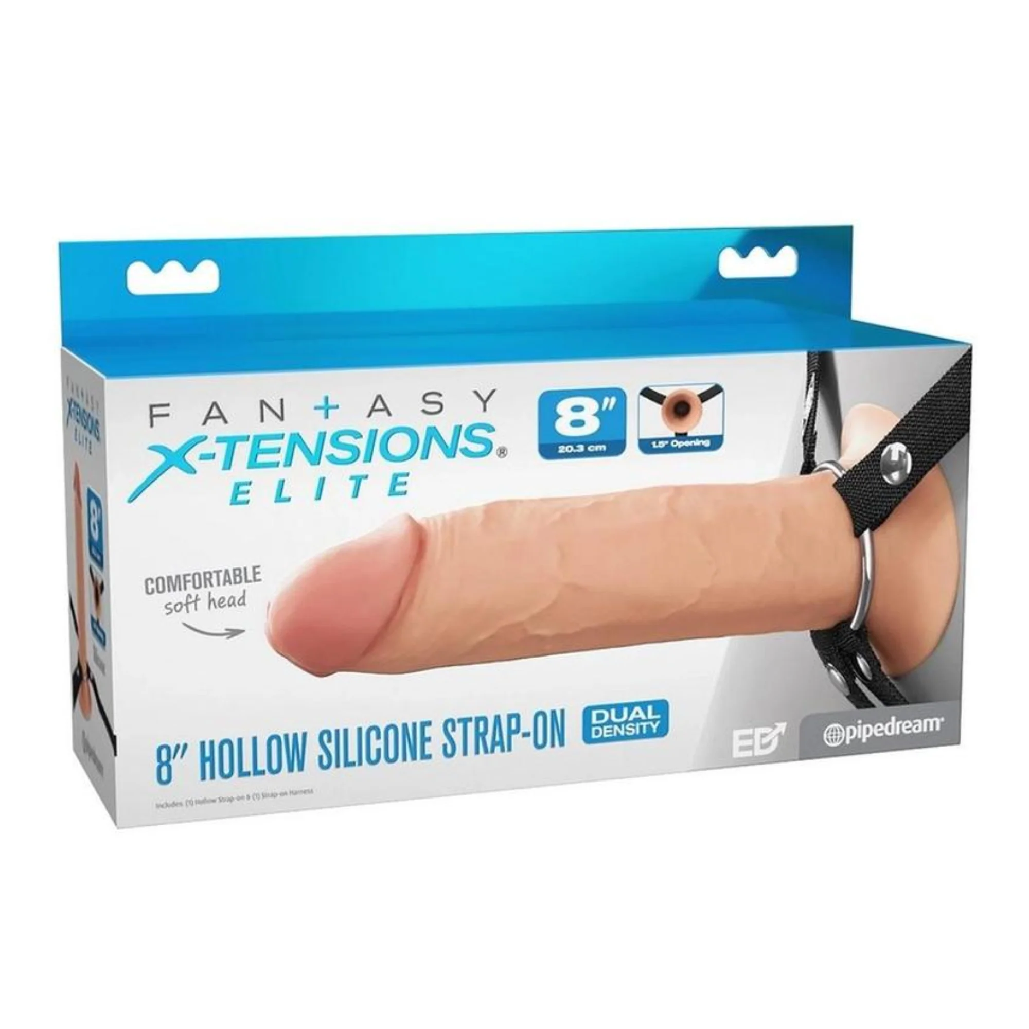 Fantasy X-Tensions Elite Dual Density Hollow Strap-on - Image 6