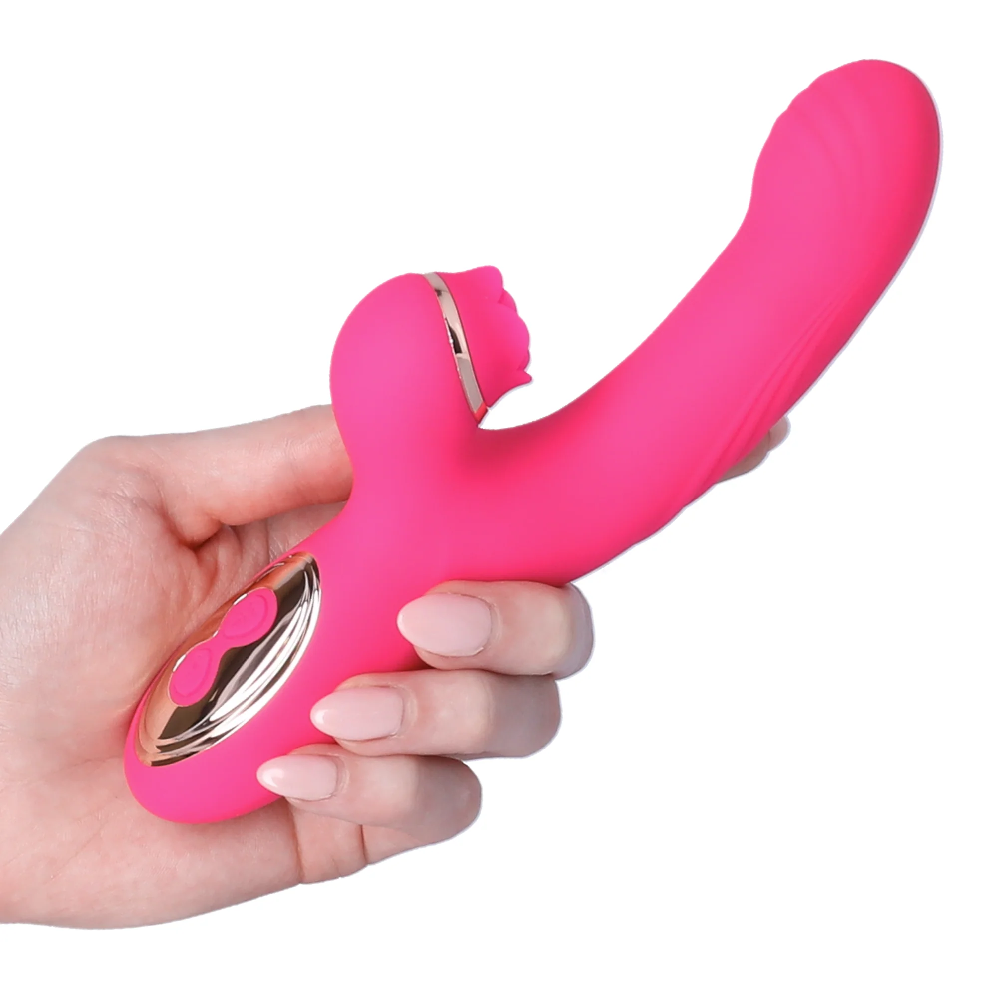 Fingering Clit Tickling Dual Action Vibrator - Experience Blended 'O's from Pulsating Clit & Fingering G-Spot Play! - Image 10