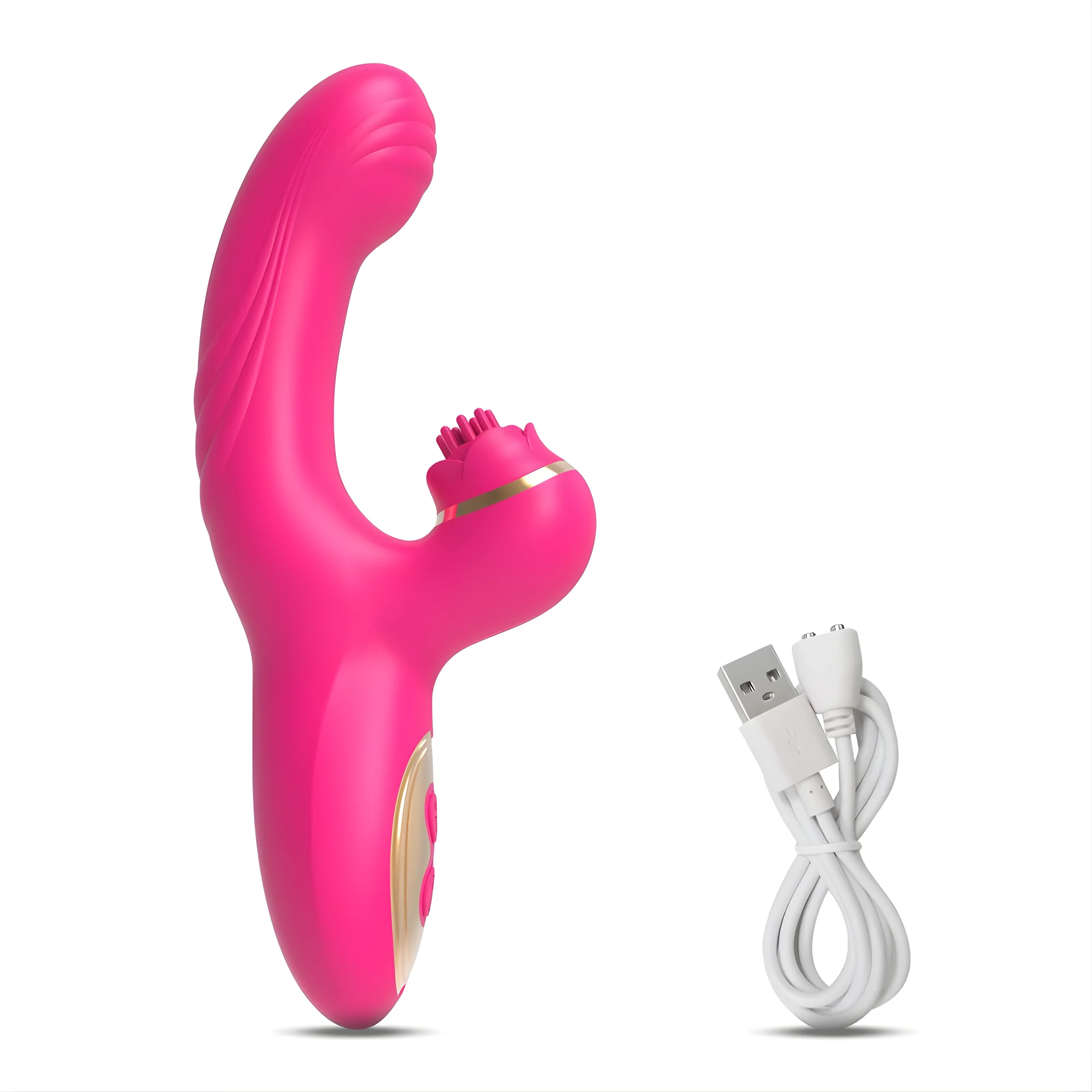 Fingering Clit Tickling Dual Action Vibrator - Experience Blended 'O's from Pulsating Clit & Fingering G-Spot Play! - Image 14