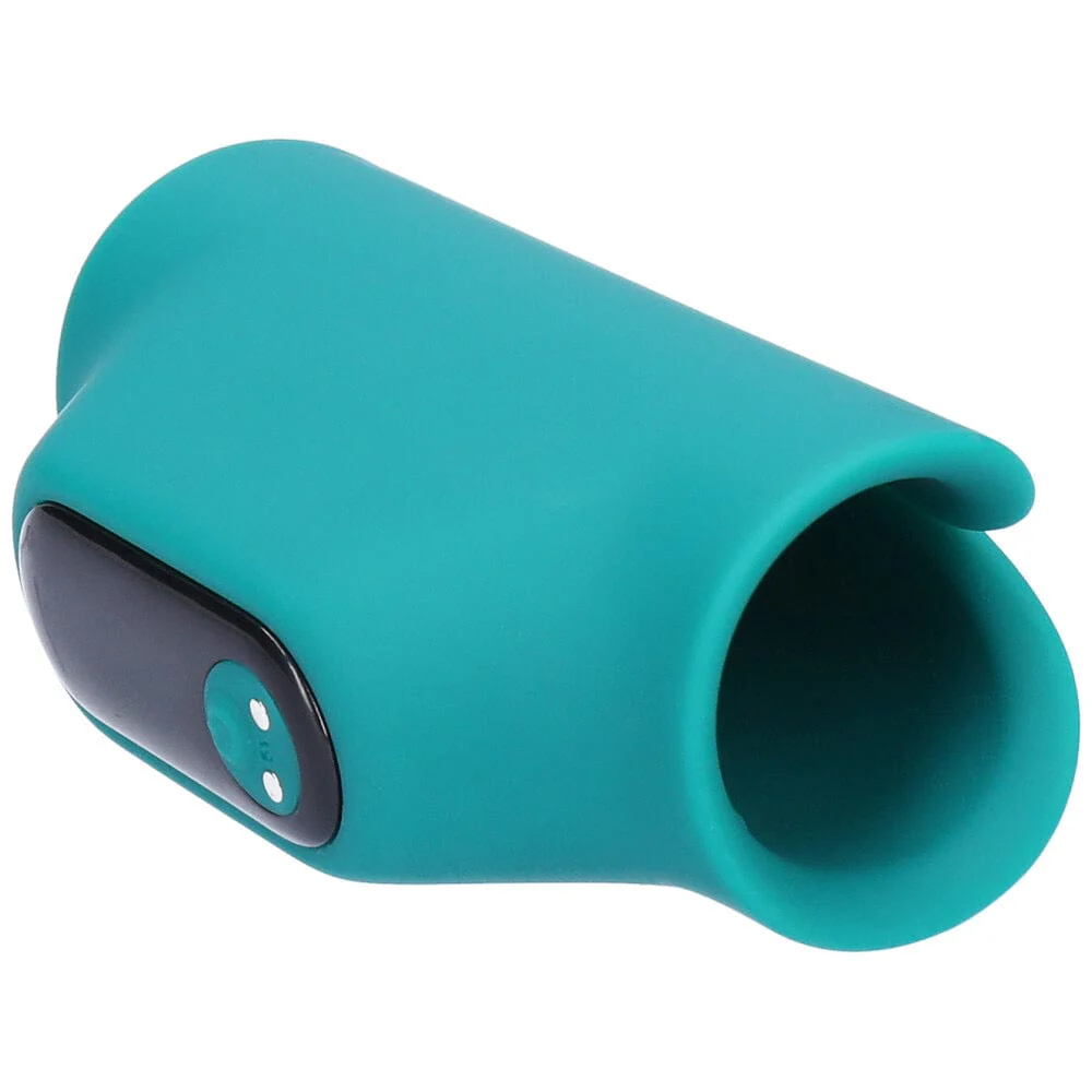 Vibrating Ribbed Silicone Penis Gripper Stroker | Rechargeable HJ & BJ Aide - Image 14