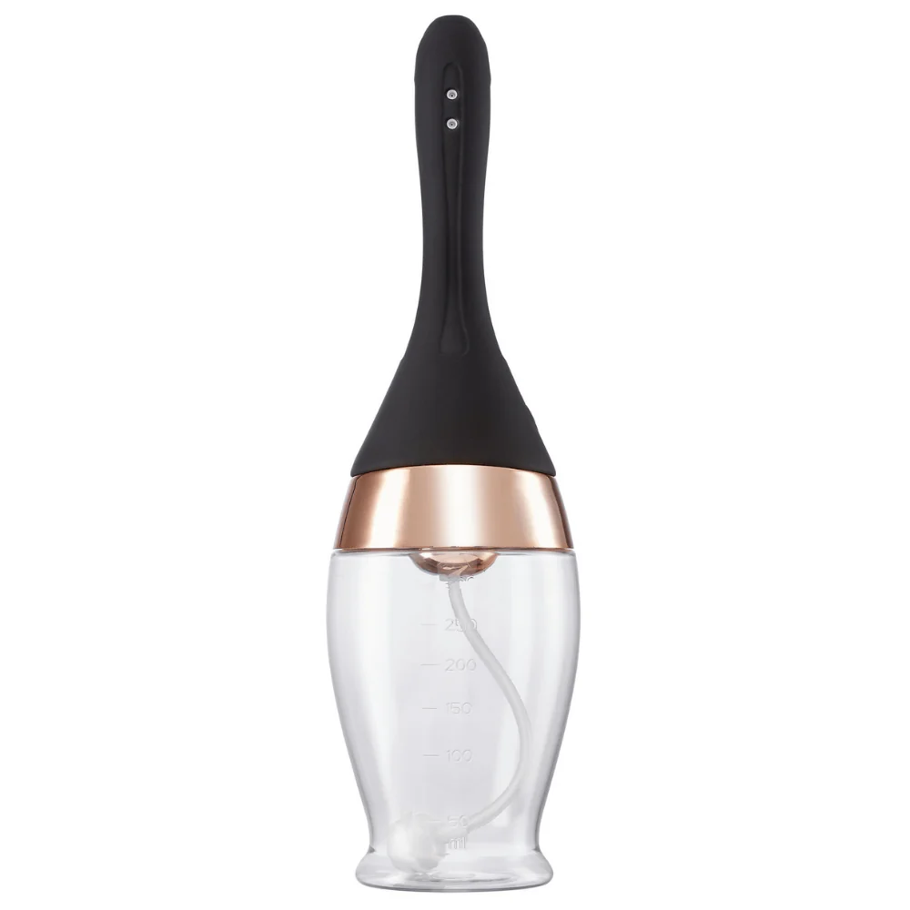 Health and Wellness - Vibrating Deluxe Enema Douche Featuring 360 Clean!