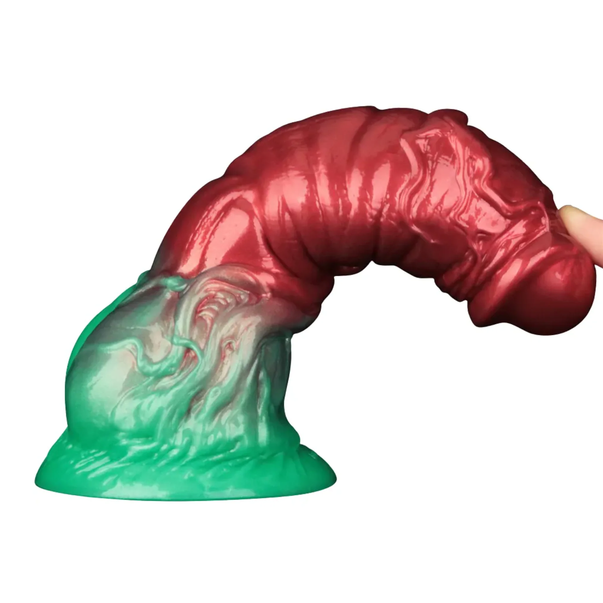 Inflatable Fantasy Dildo with Squeeze Pump - Get Stretched Like Never Before! - Image 6