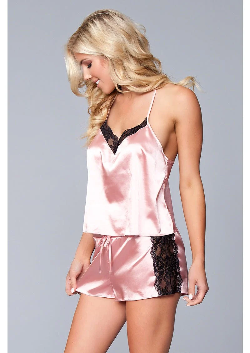 Jasmina Satin Cami & Short Set - Image 2