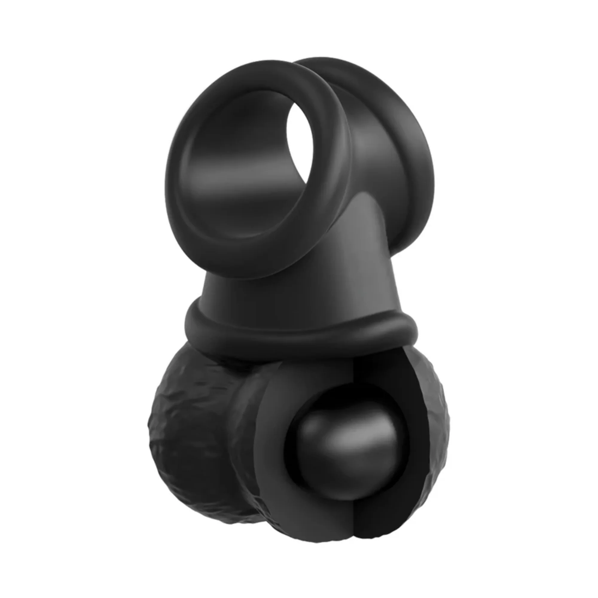 King Cock Deluxe Silicone Body Dock Strap-on Kit with Swinging Balls and 8" Dildo - Image 14