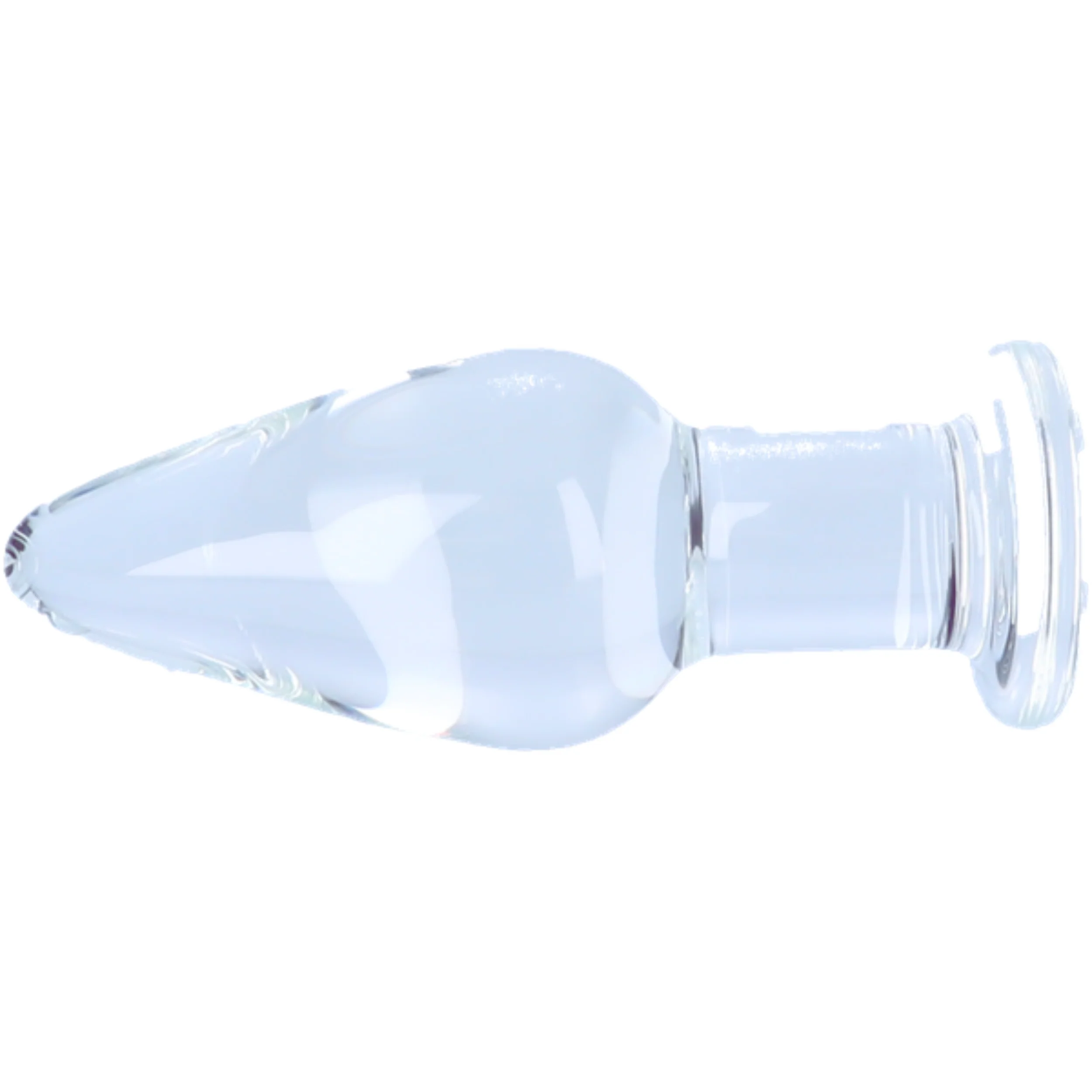 Tapered Glass Anal Plug - Image 2