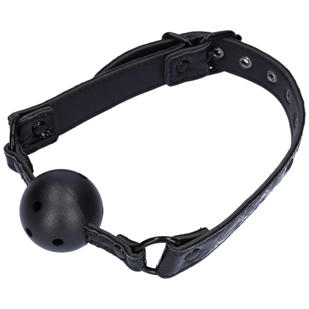 Dark Amour Breathable Adjustable Bondage Ball Gag - Image 7