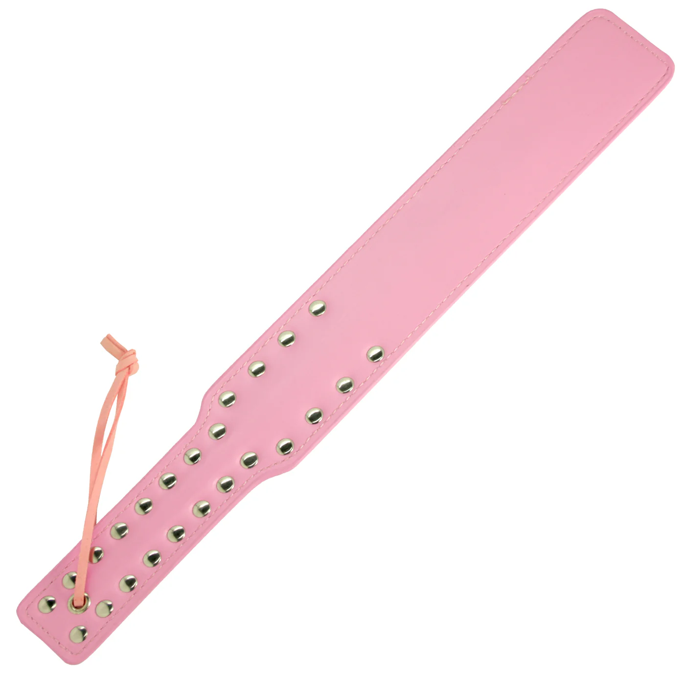 Leather Studded Spanking Bondage Paddle - Image 3