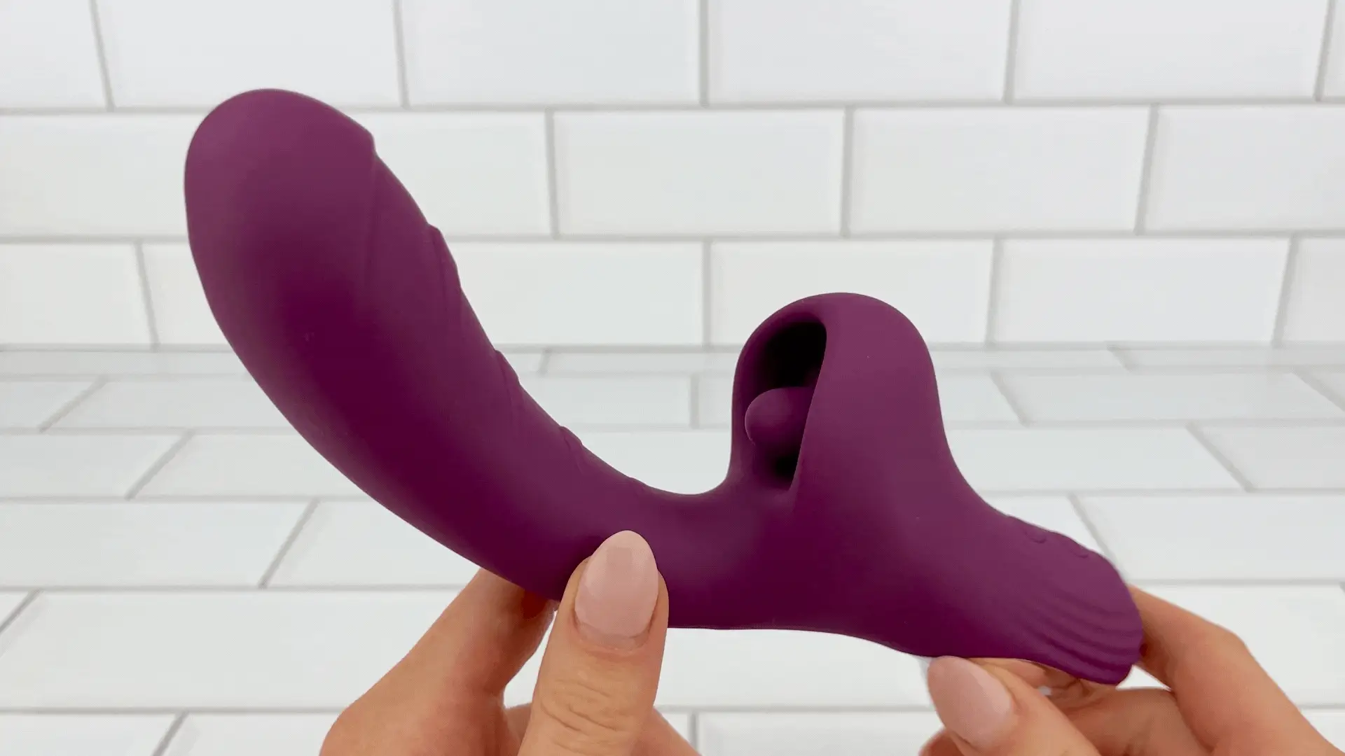 Clit-Stroking Dual Action G-Spot Vibrator - A Unique Vibe That Rubs Your Clit Better Than You! - Image 2