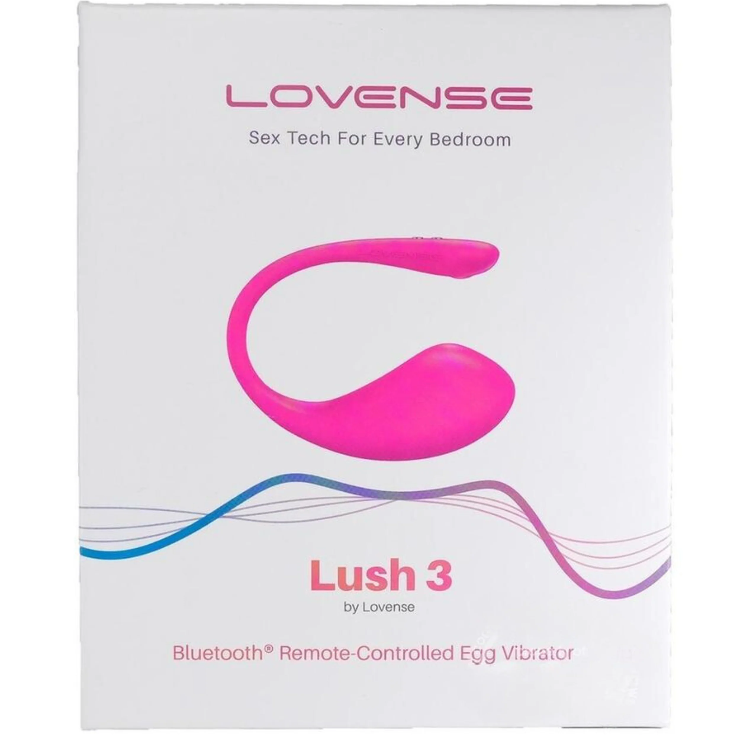 Lovense Lush 3 Remote Controlled Silicone Egg Vibrator - Pink - Image 4