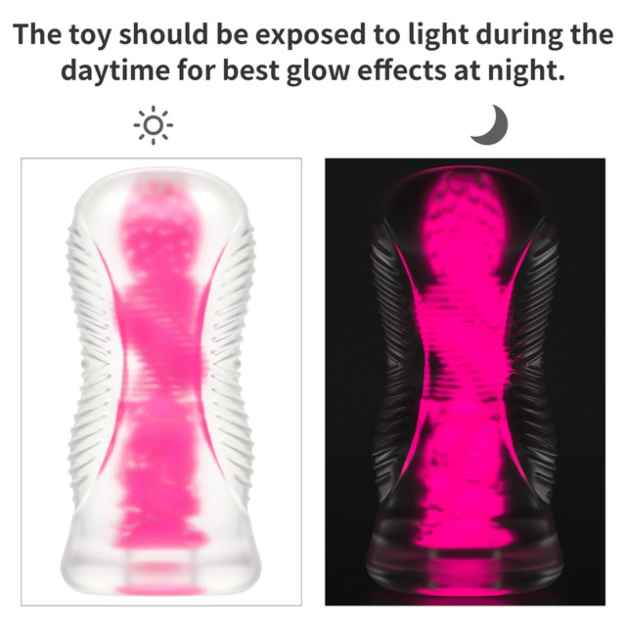 Lumino Play Stroker - Glows in The Dark For Late-Night Stroking! - Image 10