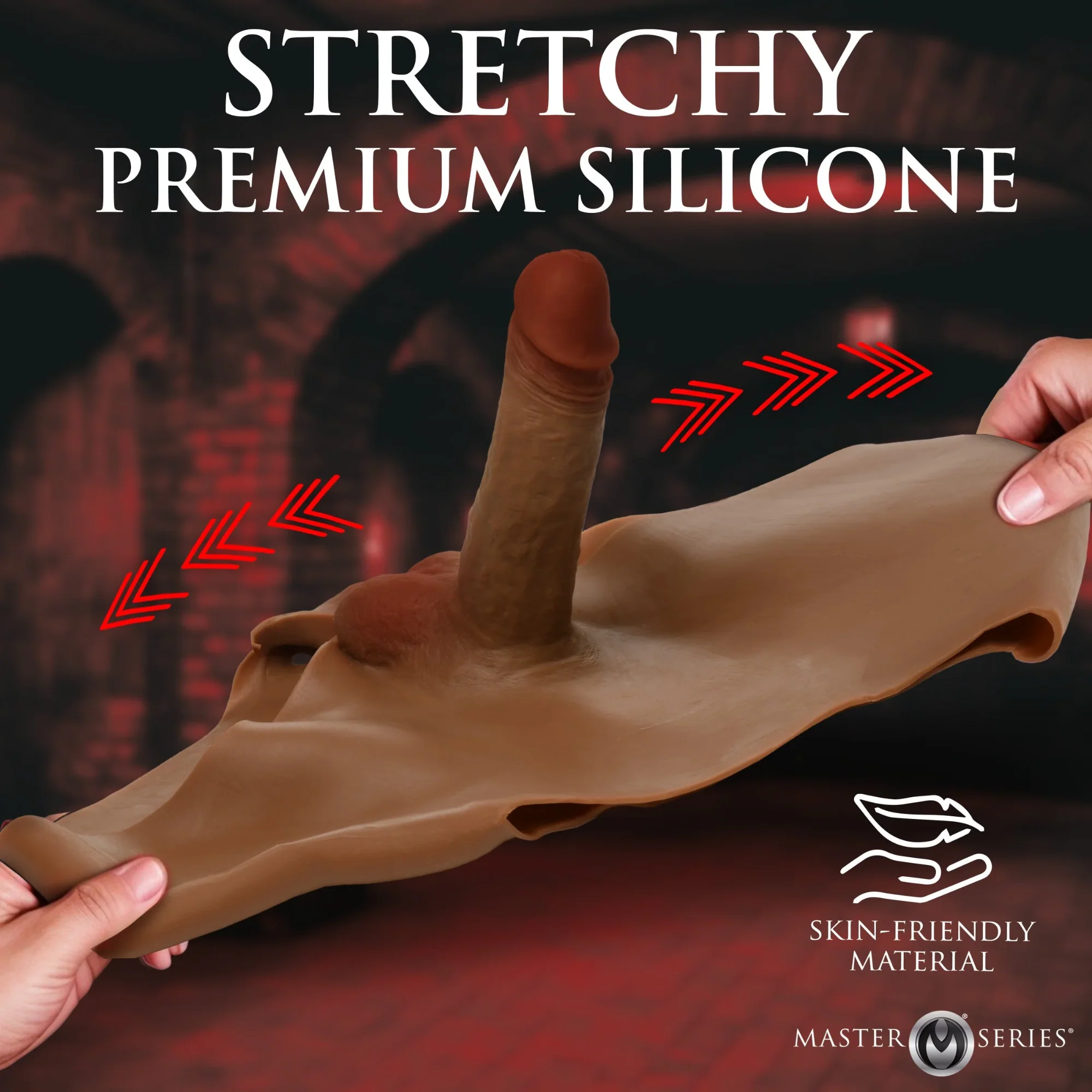 Master Series Hard-On Briefs Silicone Penis Panties - Includes an Anal Opening for Backdoor Play! - Image 10