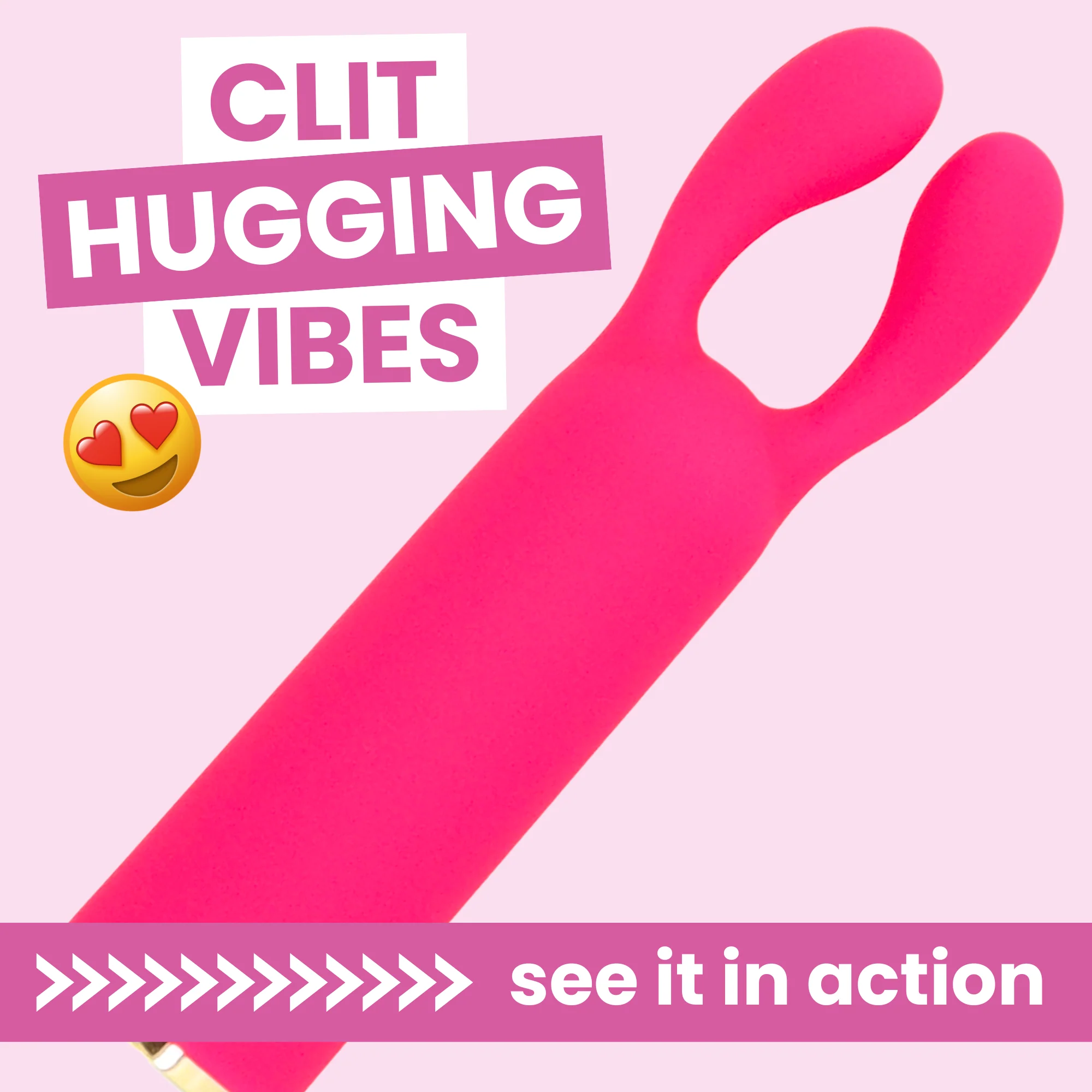 Mini Silicone Clit Encasing Vibe - Surrounds Your Clit in Powerful Pleasure!
