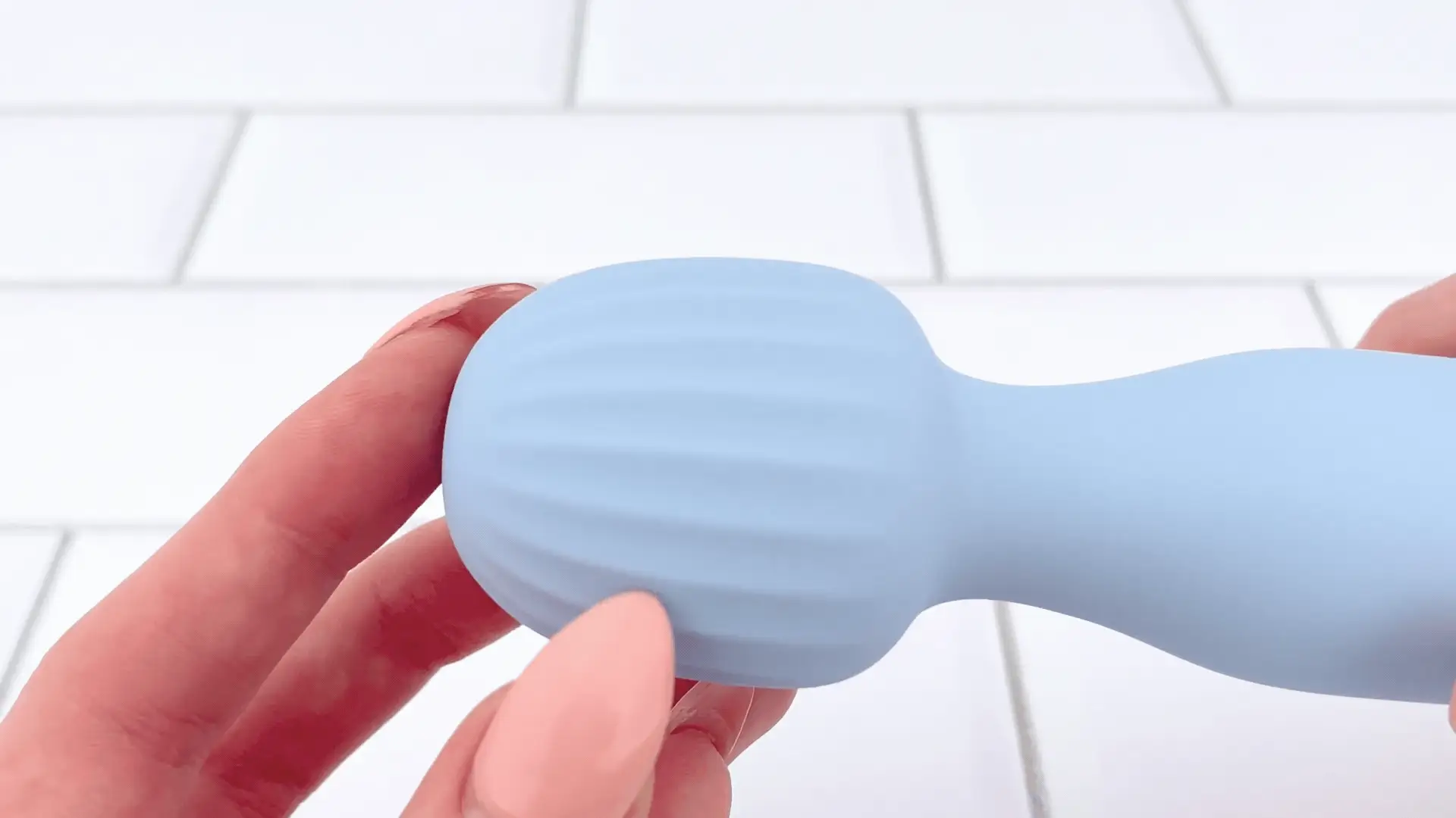 Mini Silicone Rechargeable Massage Wand - Image 6