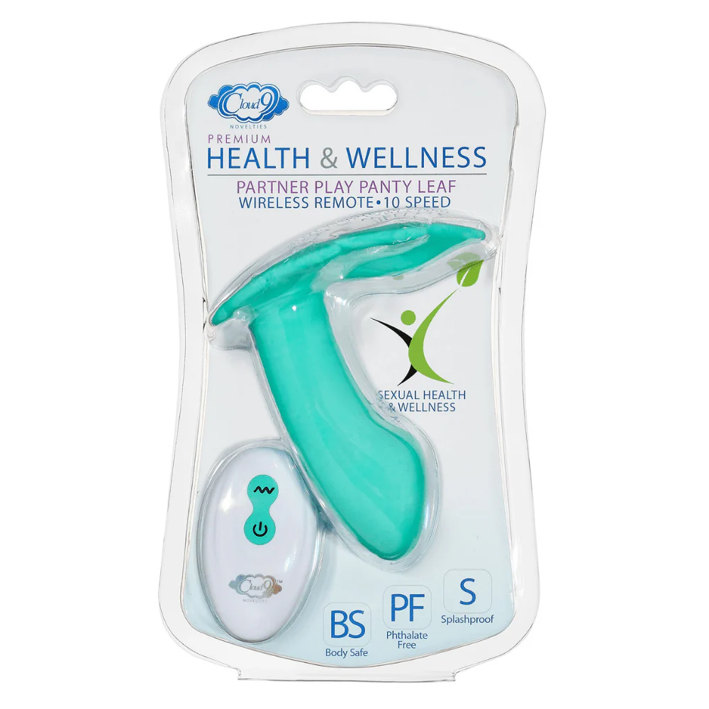 Health and Wellness - Partner Play Panty Leaf Hands-Free Vibrator - Image 5