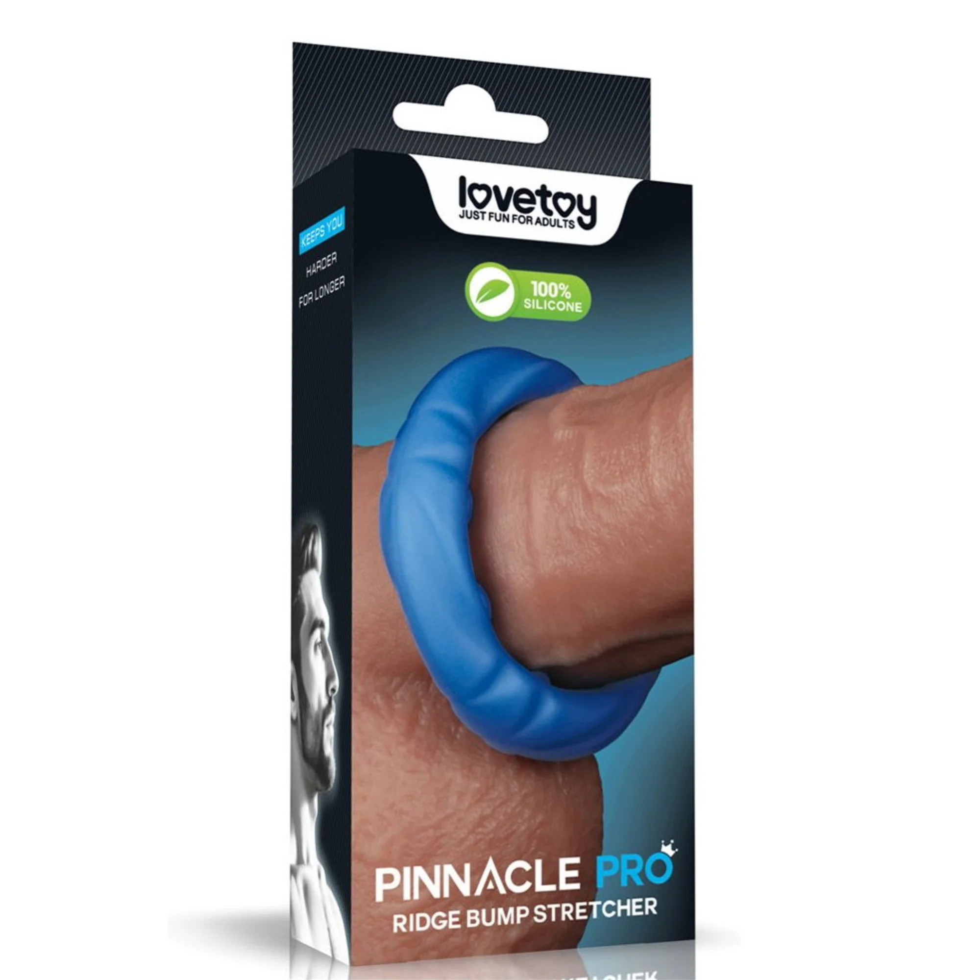 Pinnacle Pro Ridge Bump Stretcher Textured Cock Ring
