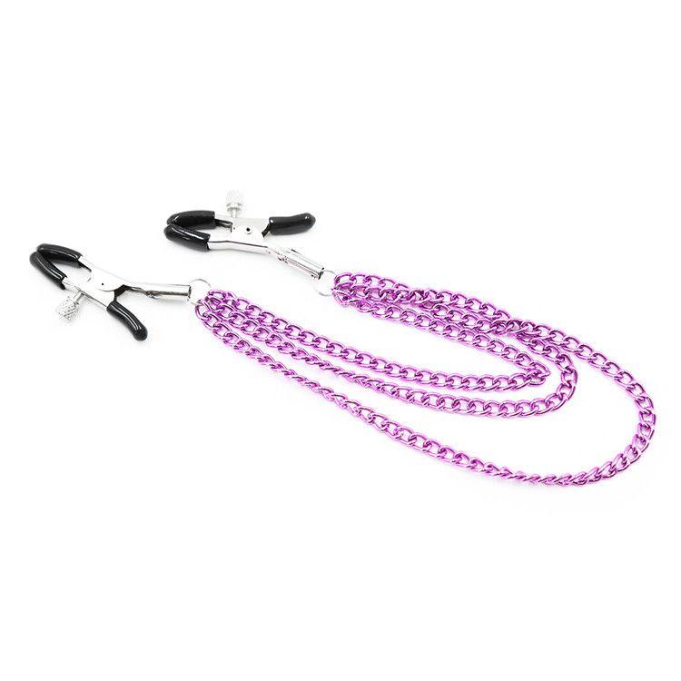 Adjustable Nipple Clamps With Metal Chain - Image 2