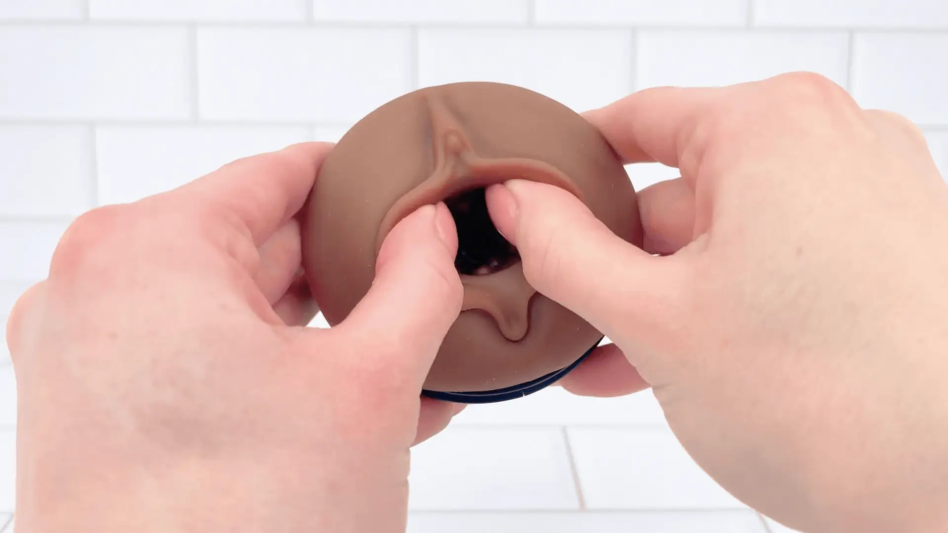 Dual-Ended Vibrating Masturbator - Feel The Tight Pussy or Mouth Wrap Around Your Shaft! - Image 8