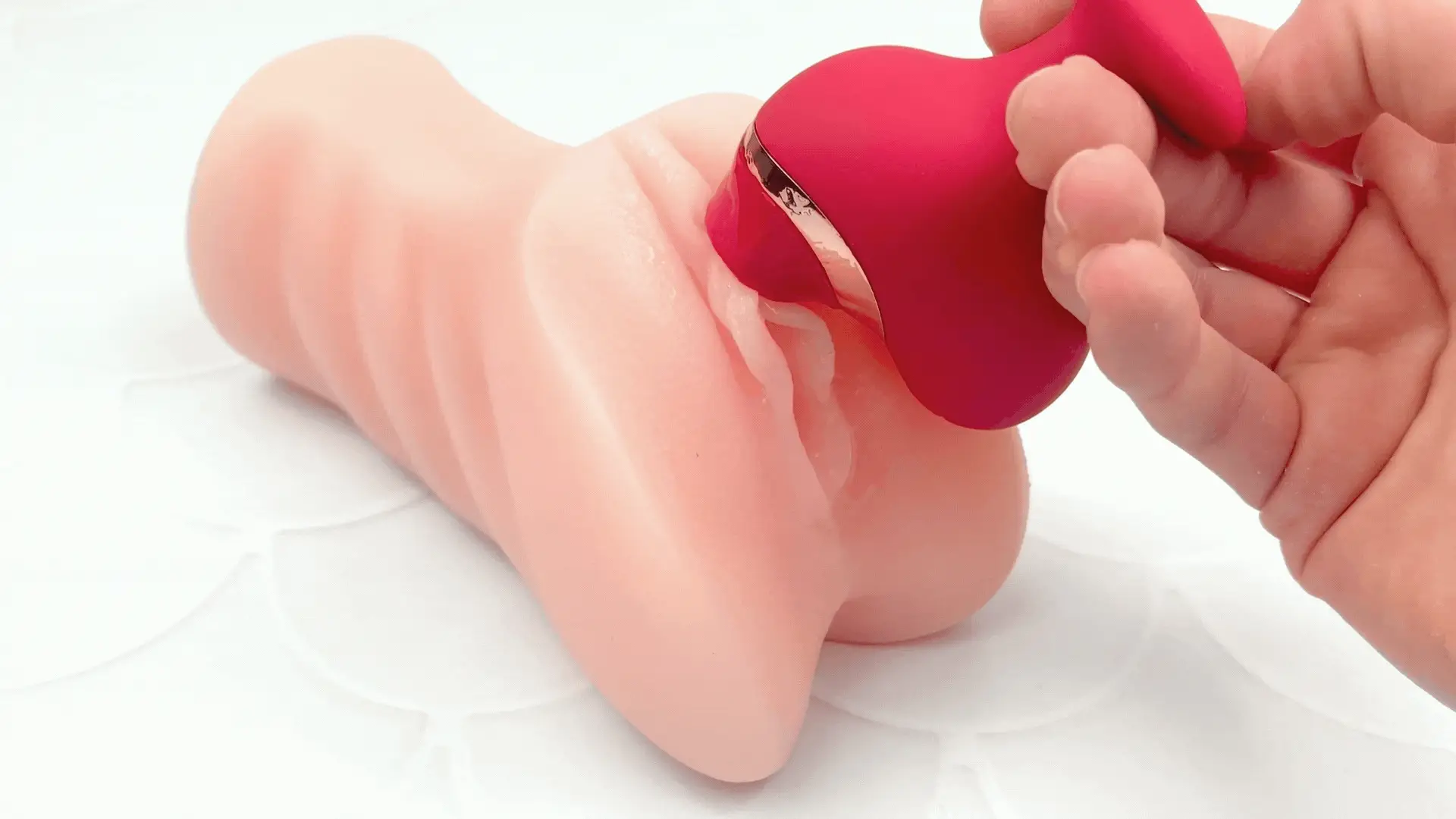Silicone Pussy Pal Air Pulse Vibrator - Fits in Your Hand! - Image 3