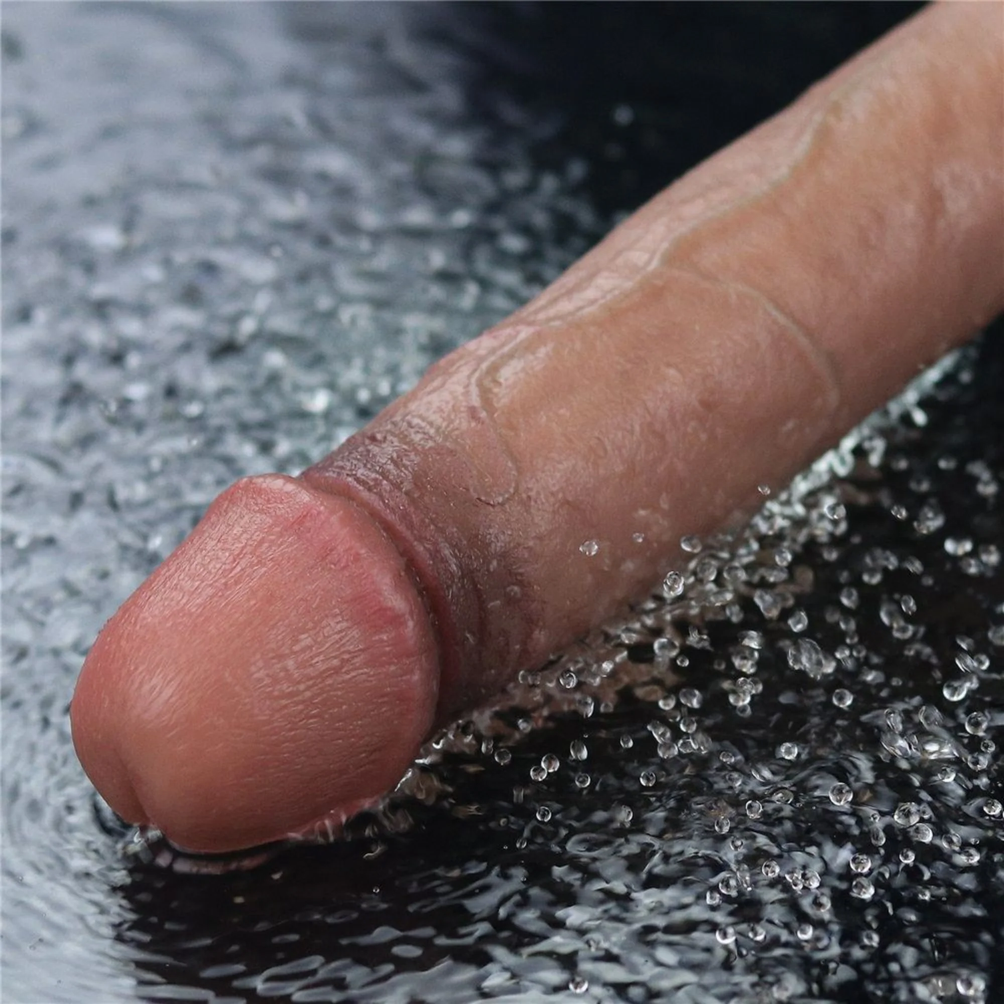 9" Real-Feel Dildo Vibrator - 100% Waterproof for Wet & Wild Play! - Image 4