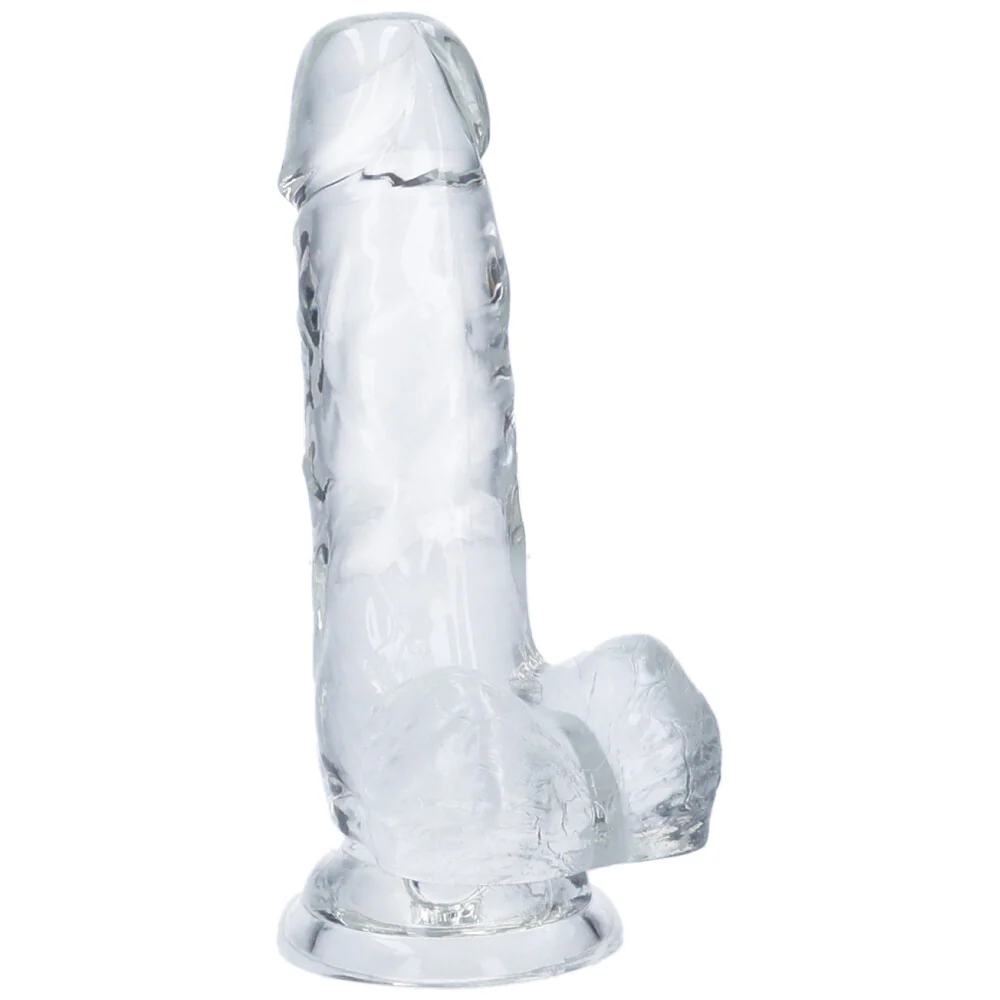 Realistic Suction Cup Dildo with Balls - Image 13