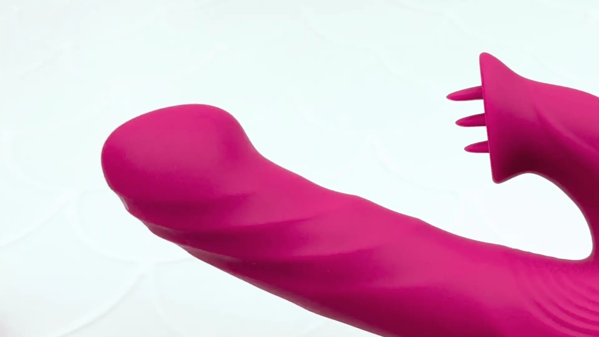Revel Rabbit Silicone Fluttering and Fingering Dual Action Vibe - Fingers Your G-Spot and Tongues Your Clit! - Image 4