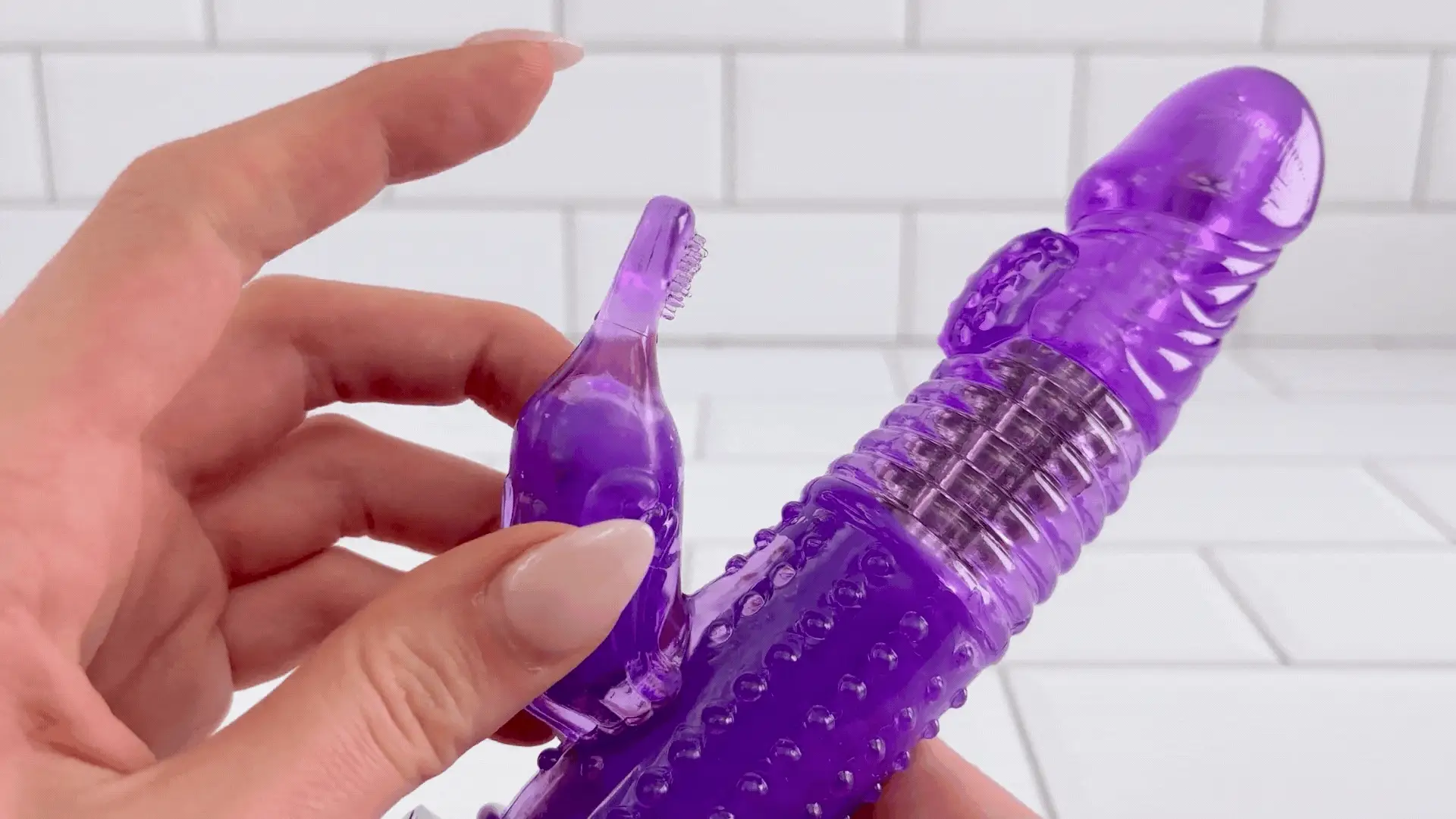 Ribbed Rotating Rabbit Vibe - Image 10