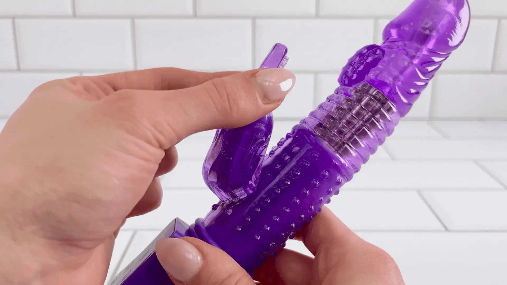 Ribbed Rotating Rabbit Vibe - Image 4