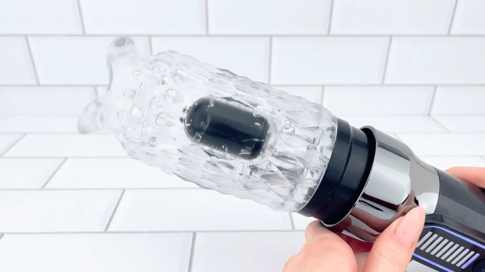 Automatic Vibrating Male Masturbator - Licks, Thrusts, & Rotates Around Your Shaft! - Image 2