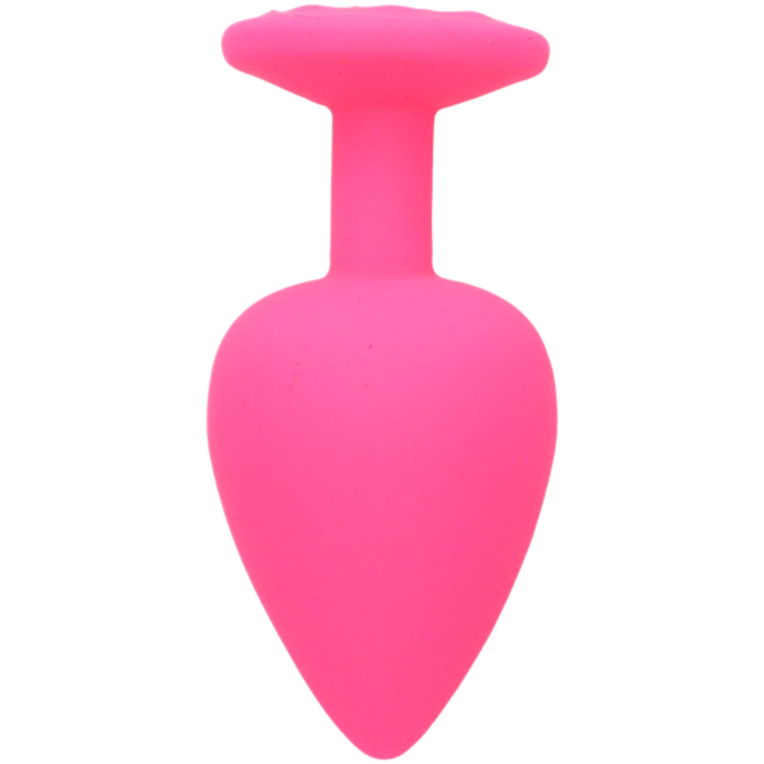 Silicone Jeweled Anal Plug - Available In 3 Sizes! - Image 9
