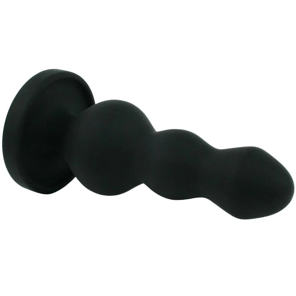 Triple Ripple Anal Probe - Strong Suction Cup Base! - Image 2
