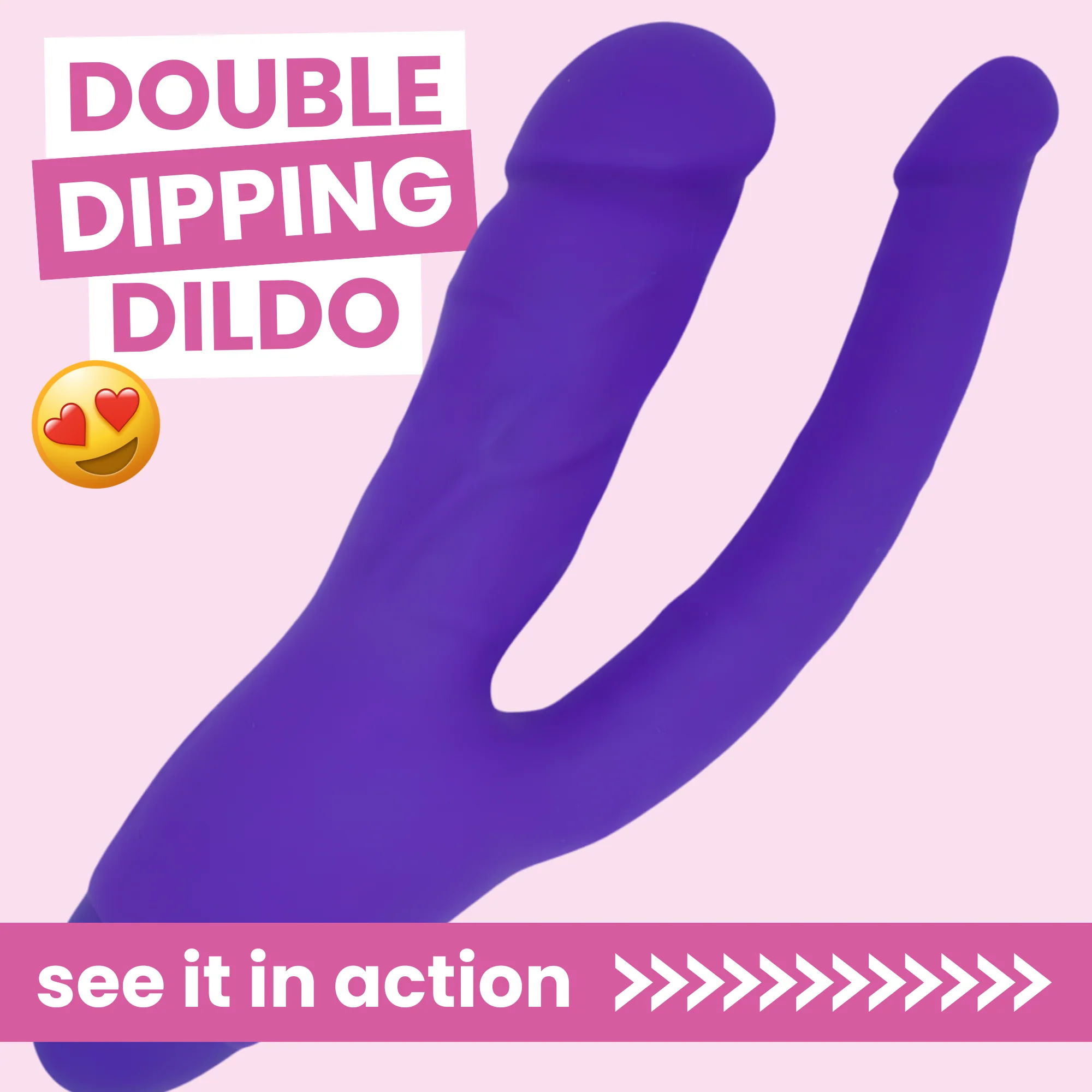 Silicone Double Penetrator