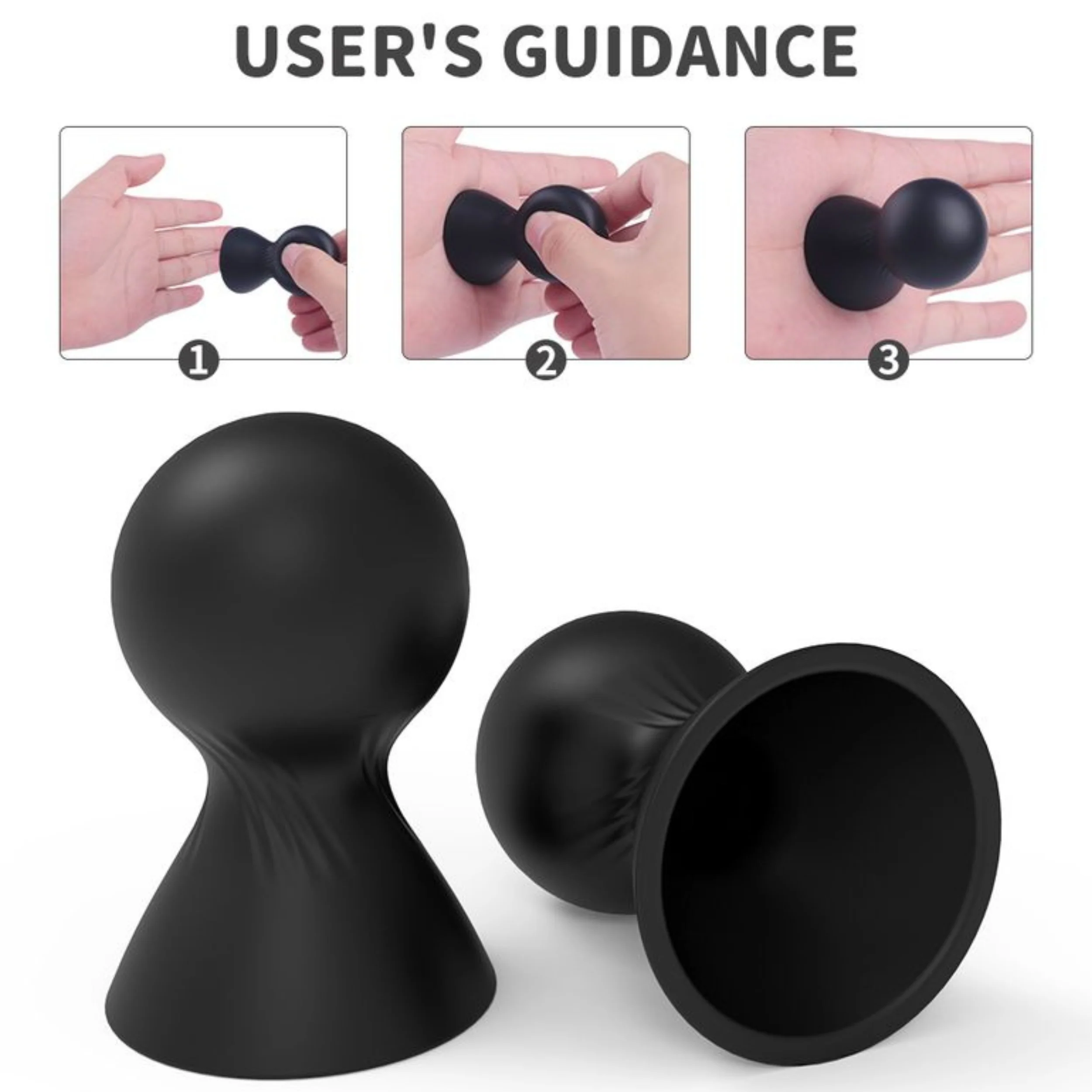 Silicone Nipple Suckers - Set of 2! - Image 3