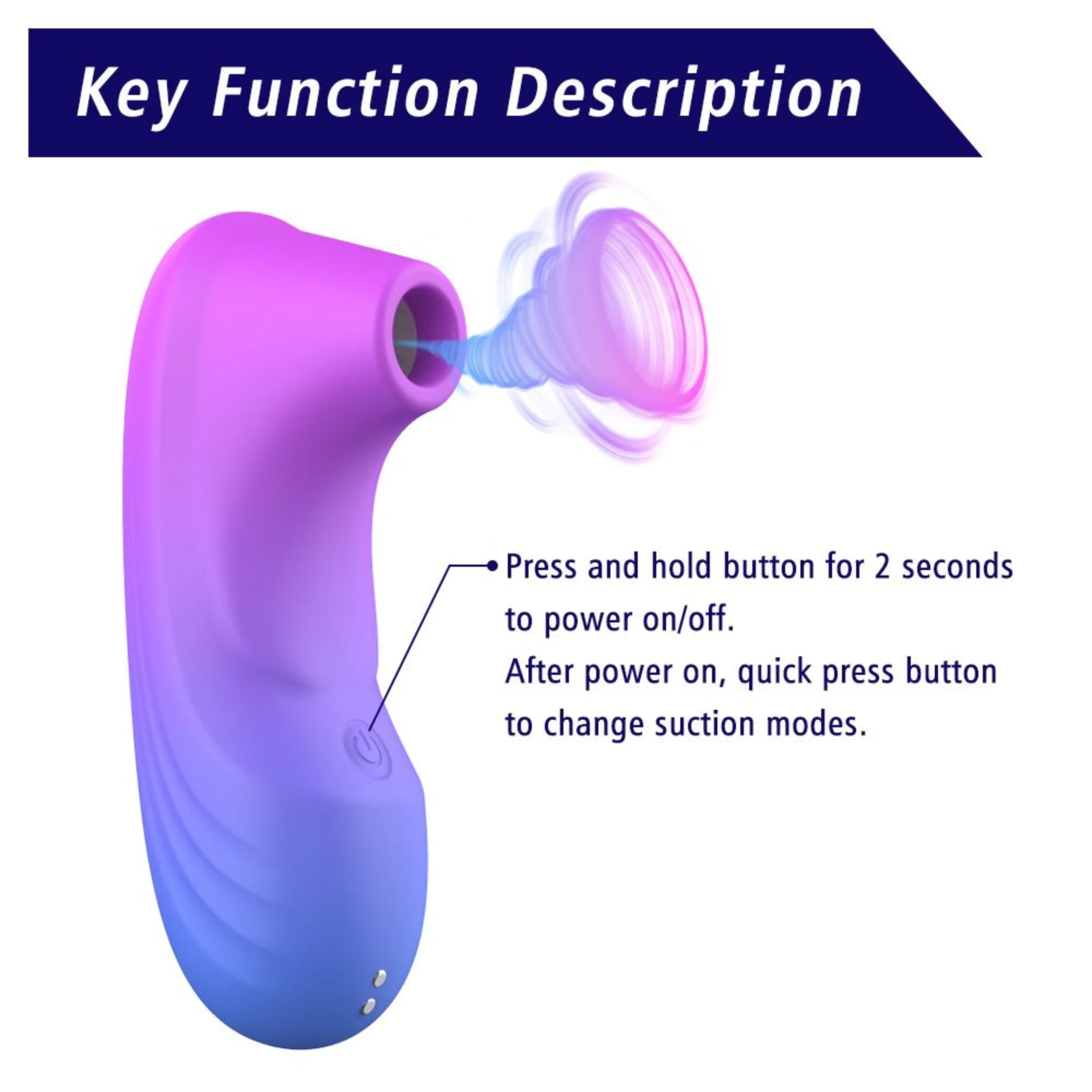 Aurora Rechargeable Air Pulse Clit Stimulator - Feels Like Clit Kisses! - Image 7