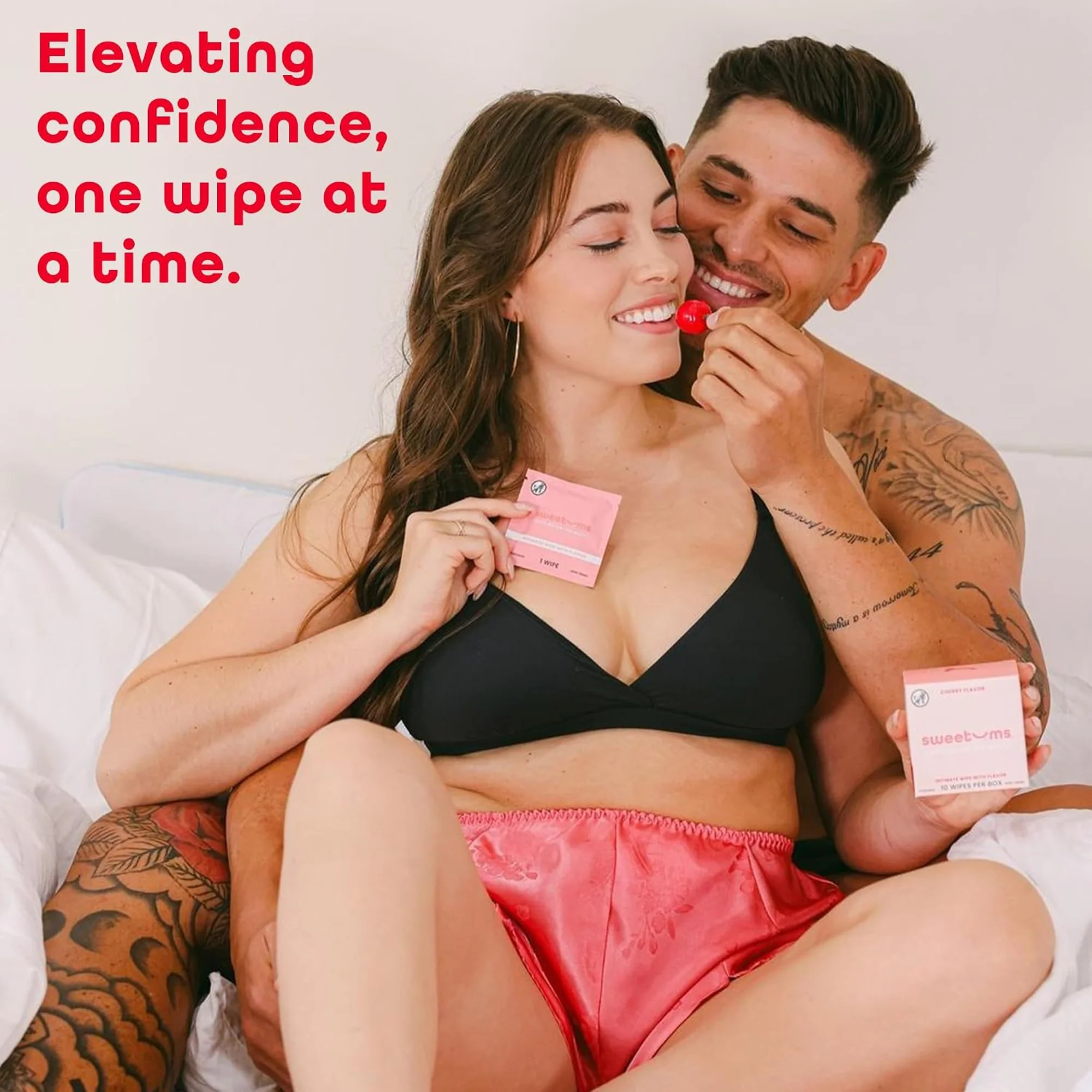 Sweetums Flavored Wipes - Freshen Up While Making Each Spot More Kissable! - Image 4