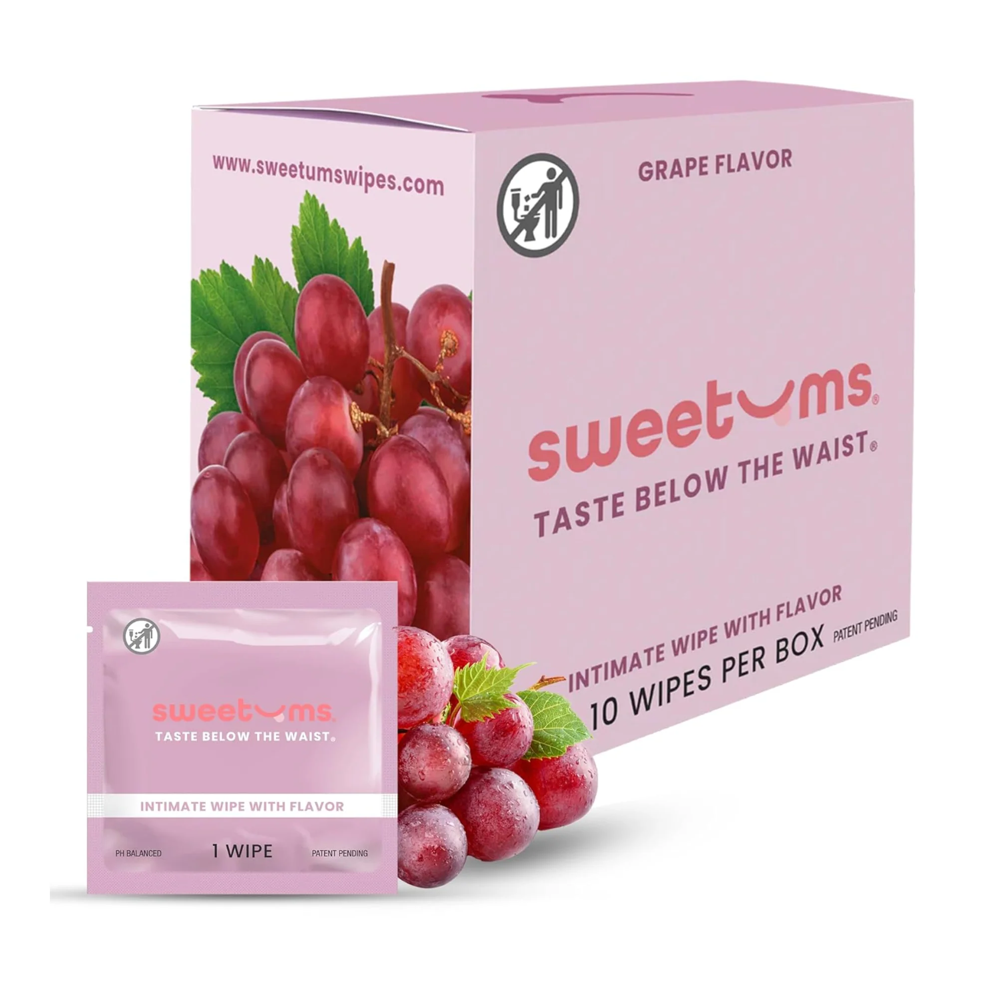 Sweetums Flavored Wipes - Freshen Up While Making Each Spot More Kissable! - Image 7