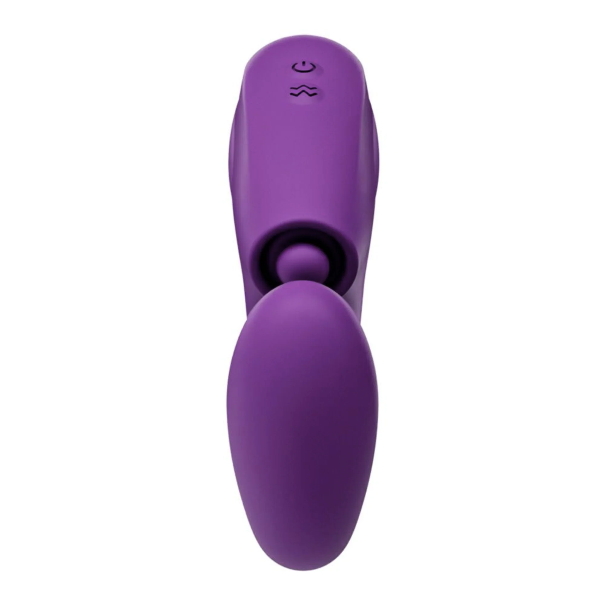 Curved G-Spot Dual Action Vibrator with Clit Tapper - Image 7