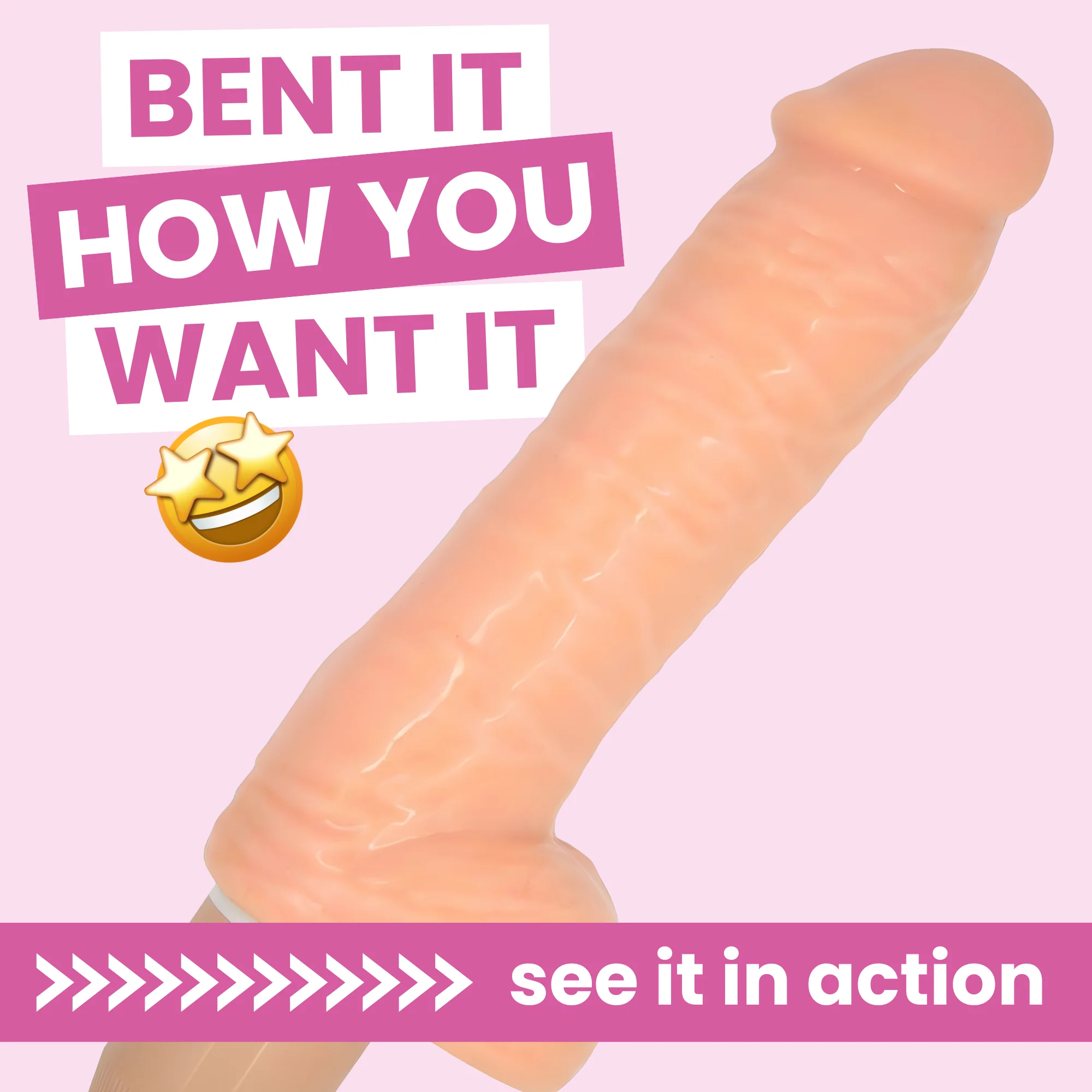 Thick Stud Vibrating Dildo