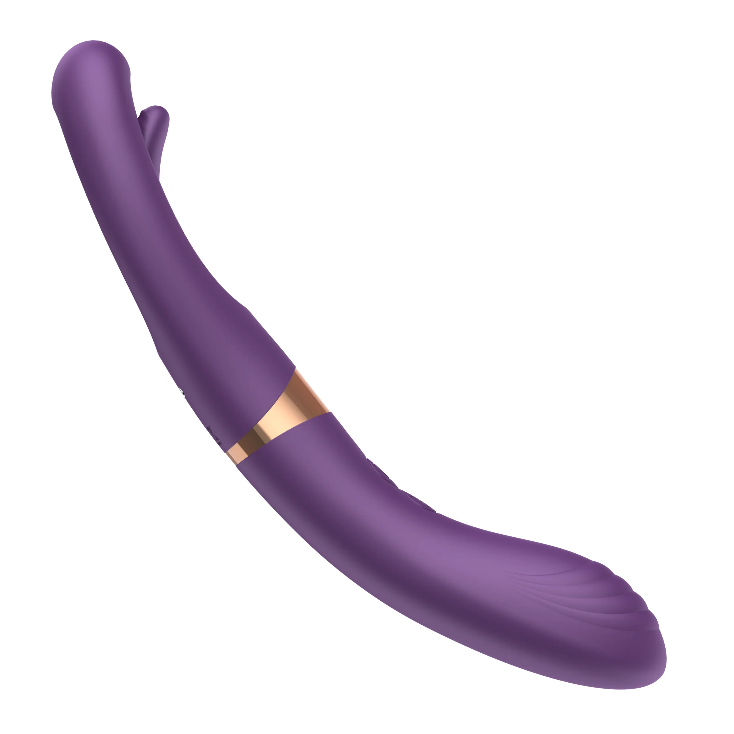 Tongue Tapper Fingering Dual-Ended G-Spot Vibrator - Two Sides for Doubled Pleasure! - Image 5